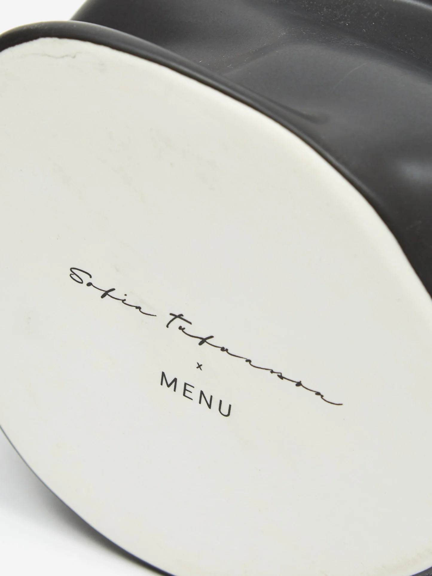 Menu Collapse Vase 20 - Black - Image 4
