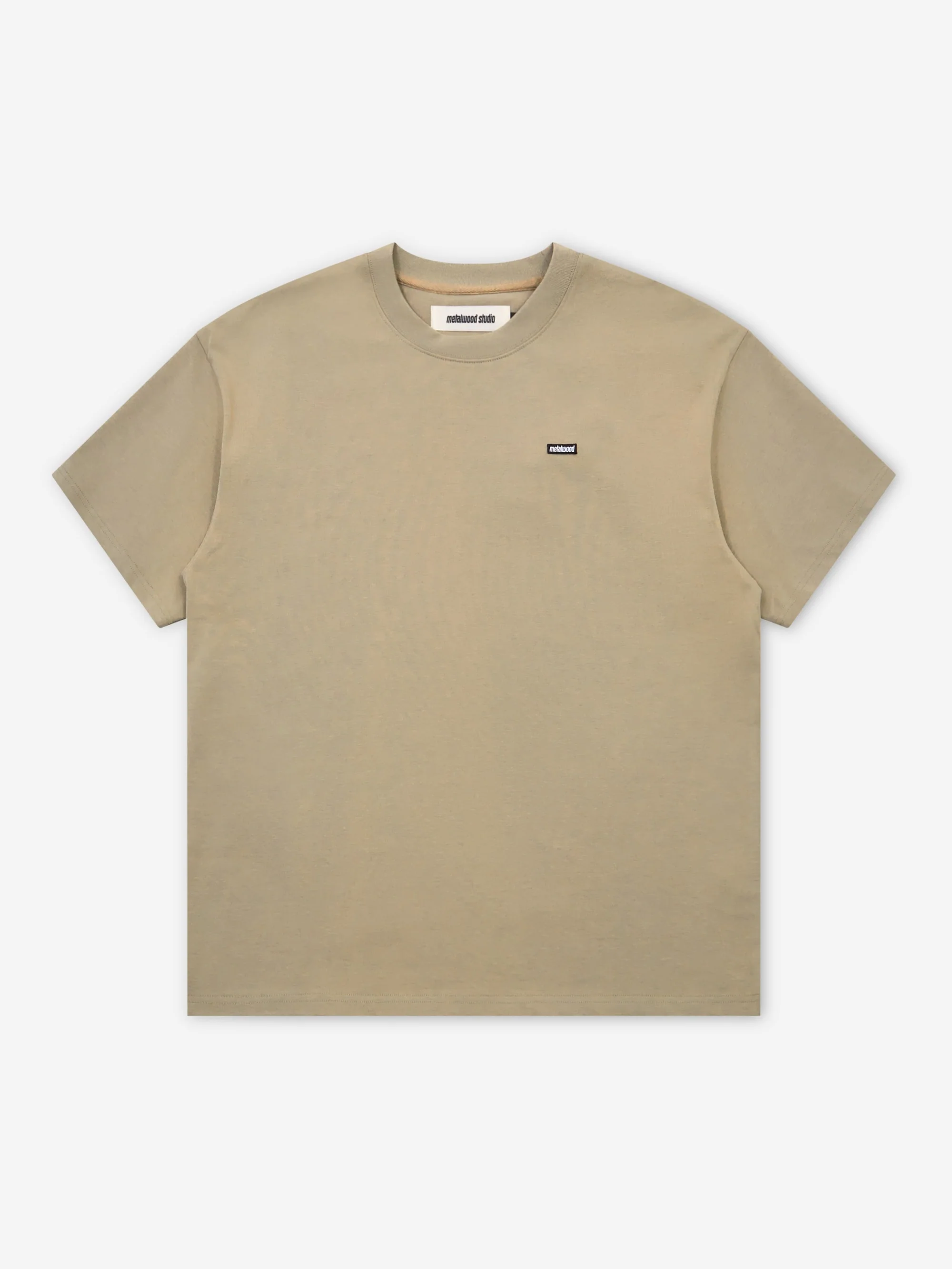 Metalwood Heavyweight Mini Metal Logo T-Shirt - Green Tea