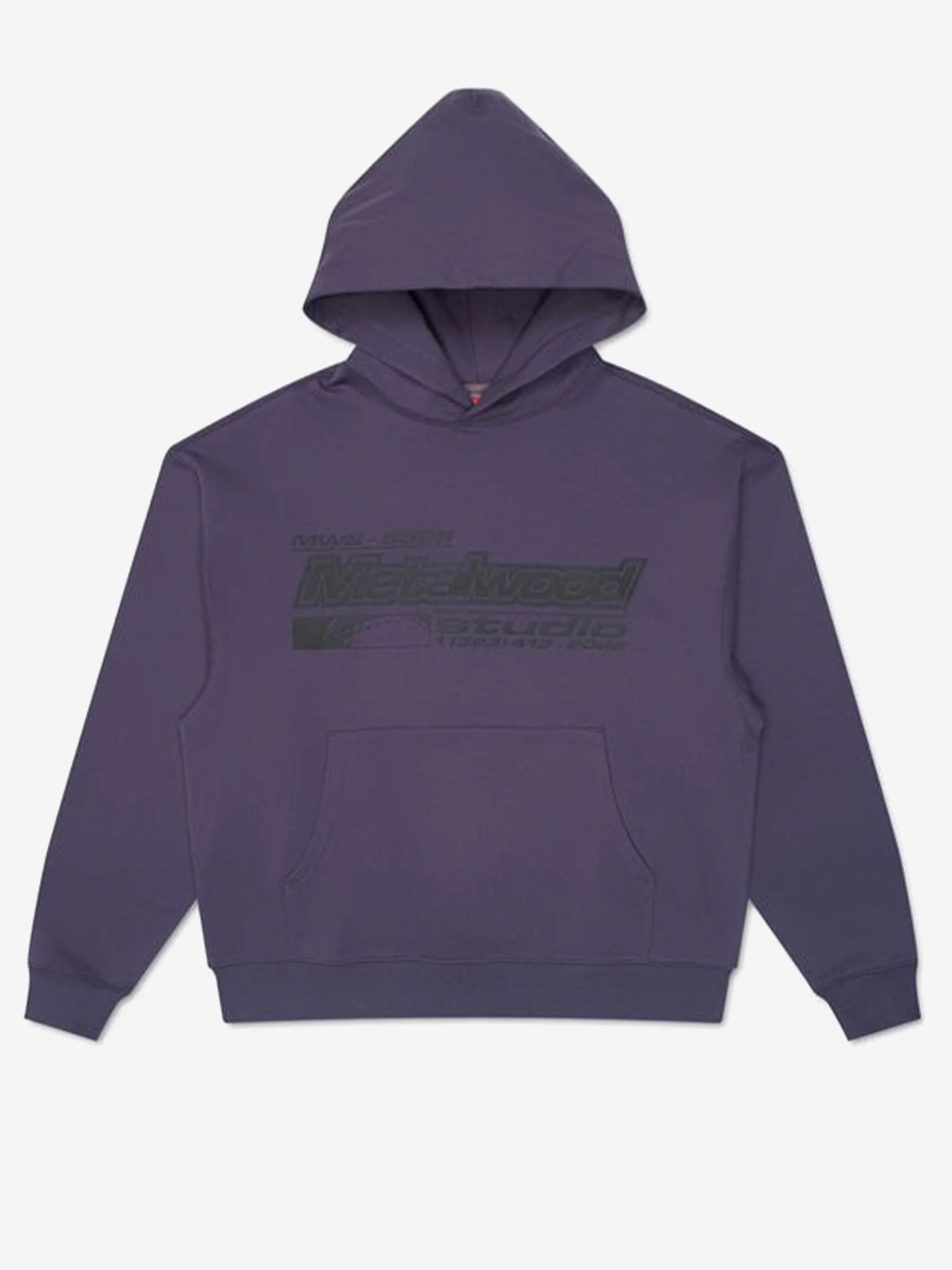 Metalwood La Brea Shop Hooded Sweatshirt - Gunmetal