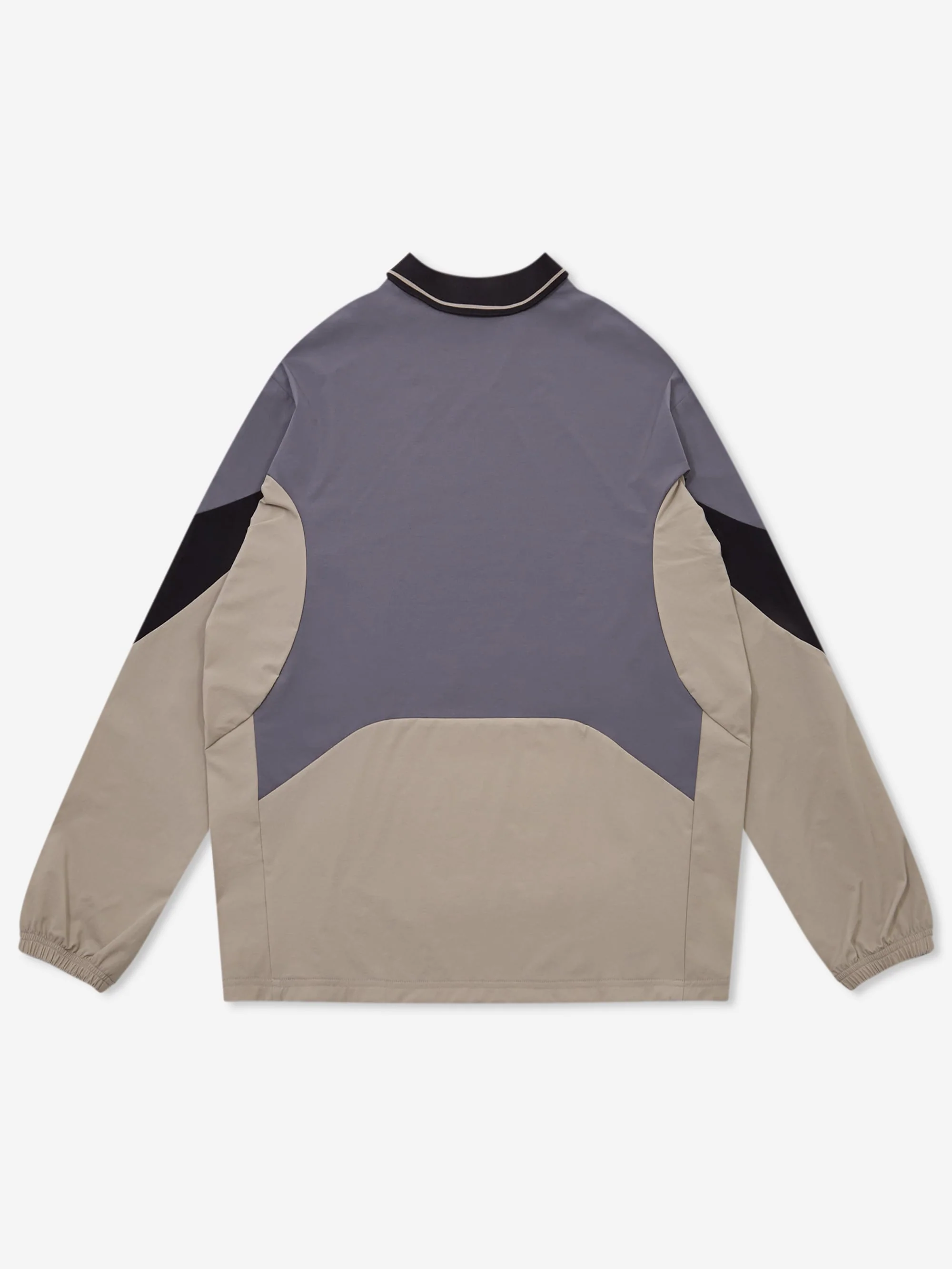 Metalwood Machine Longsleeve Polo - Black - Image 3
