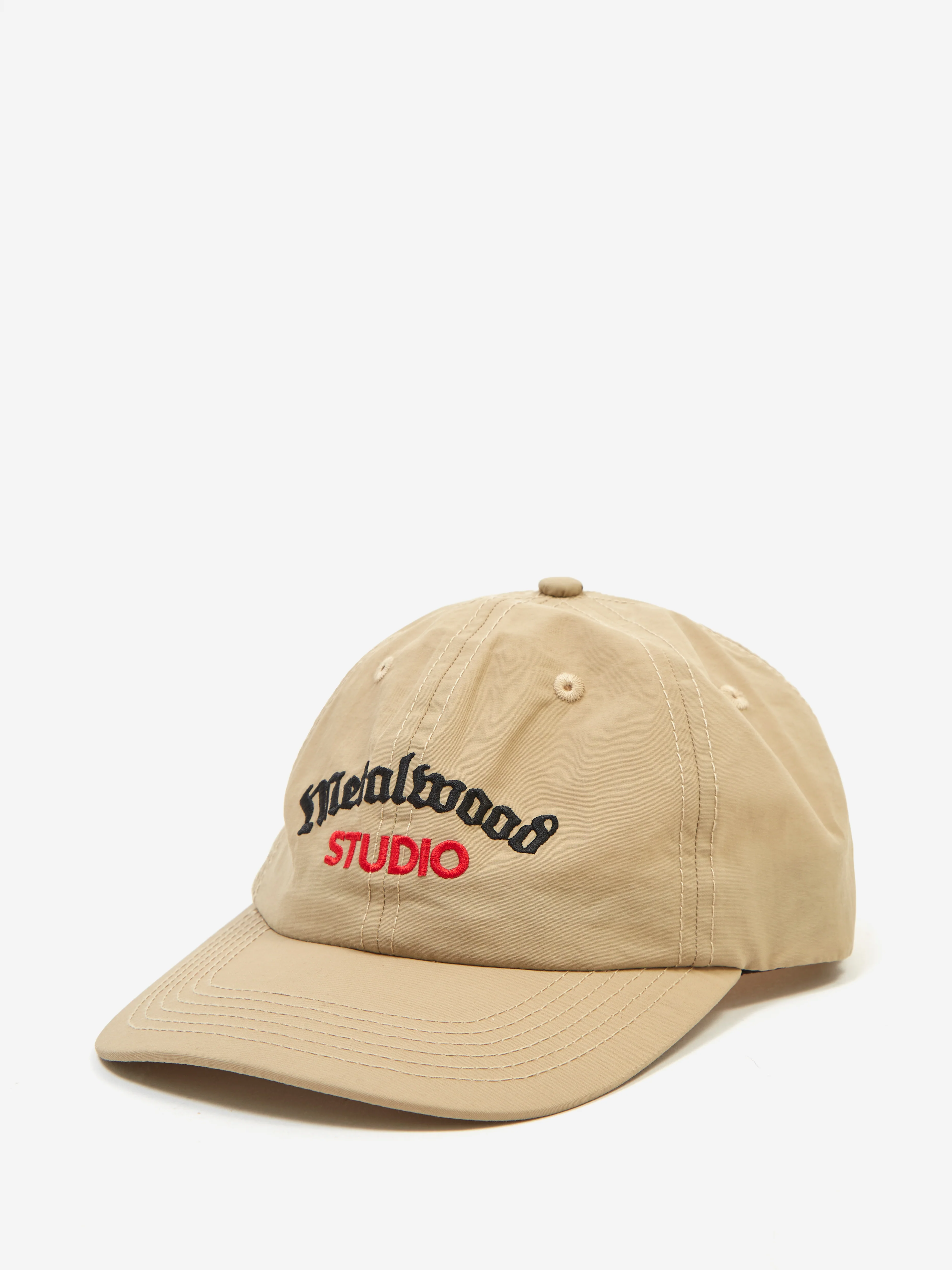 Metalwood Medieval 6-Panel Strapback Hat - Tan