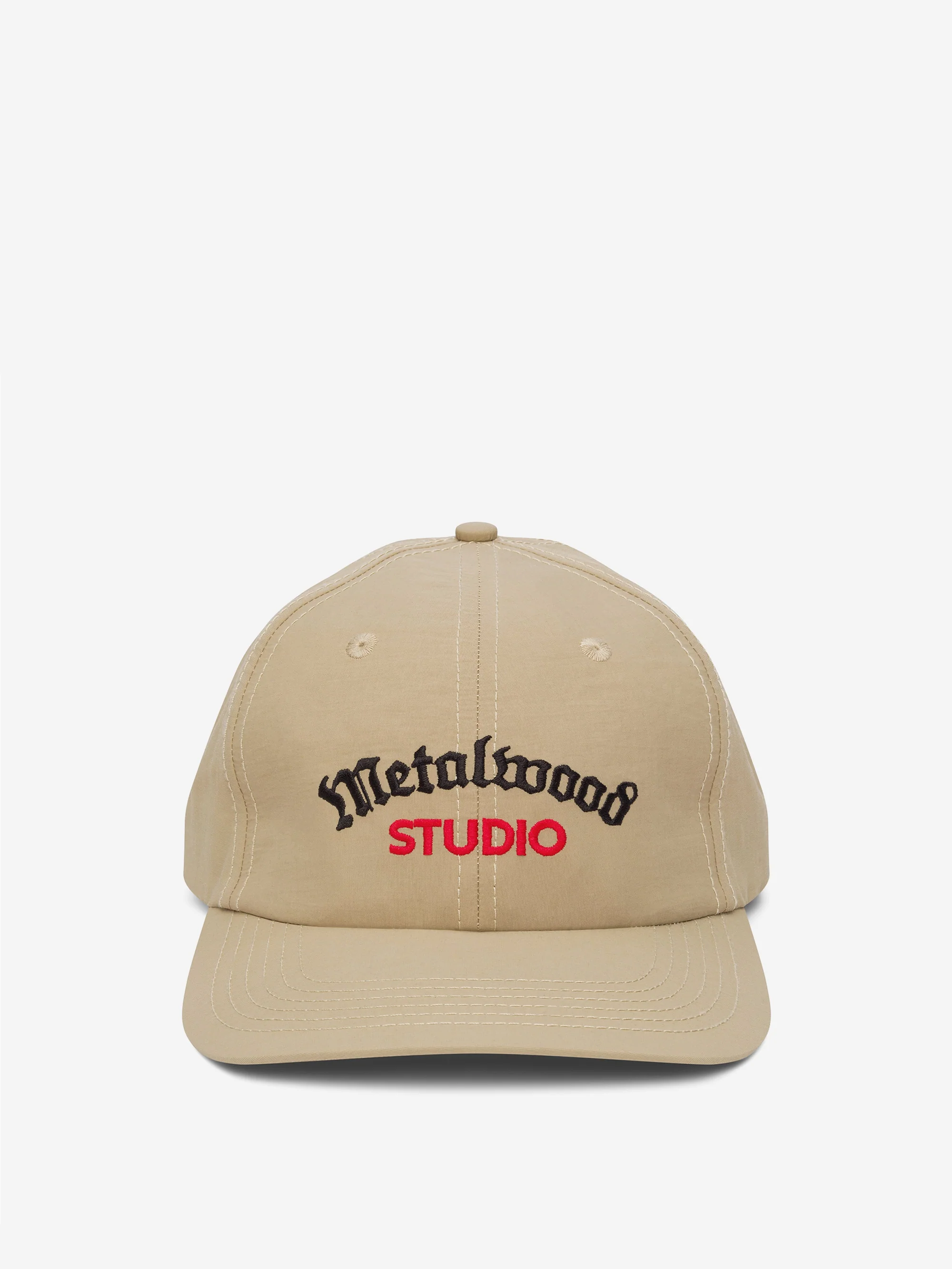 Metalwood Medieval 6-Panel Strapback Hat - Tan - Image 2