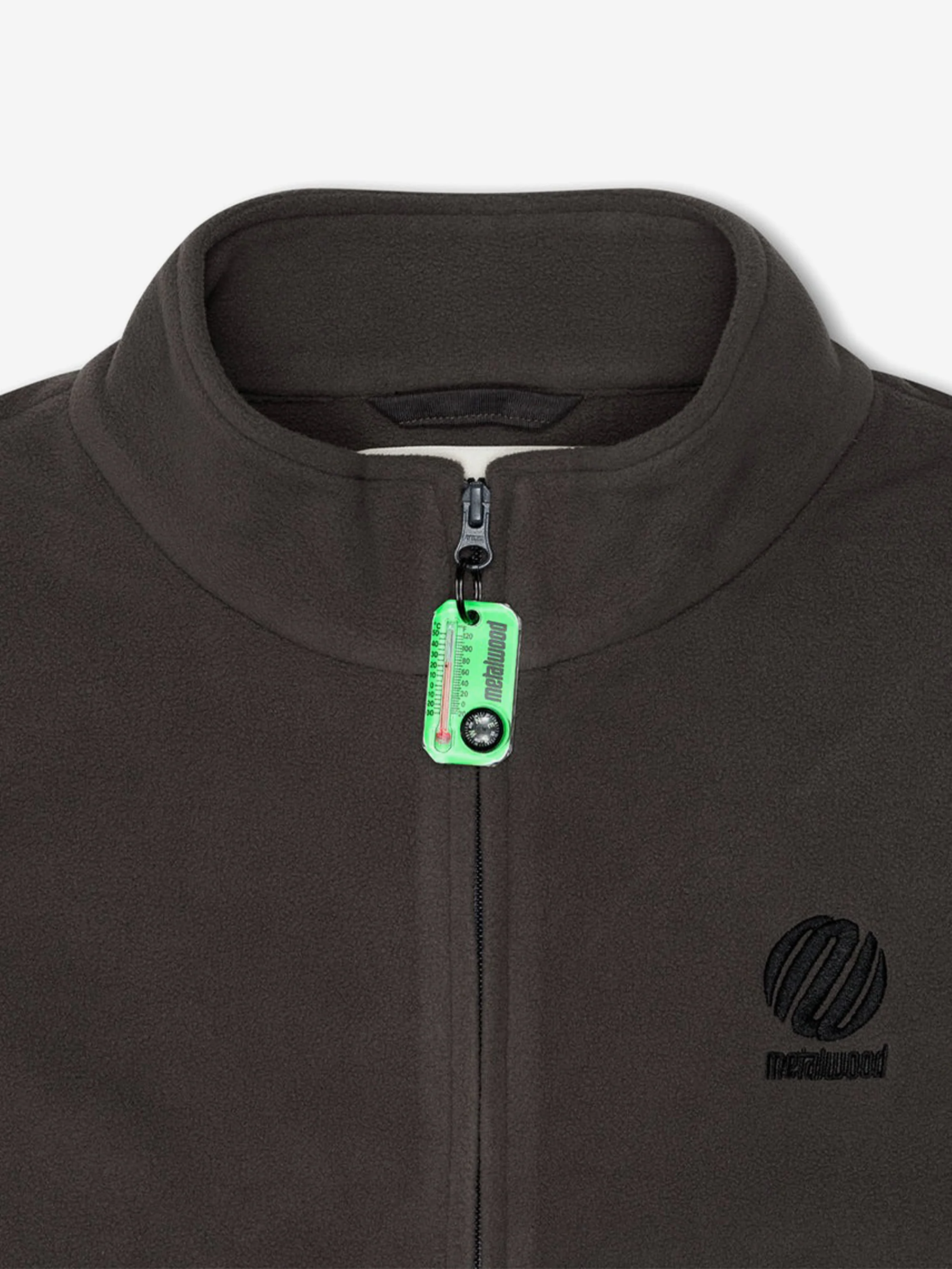 Metalwood Micro Fleece Vest - Steel - Image 2