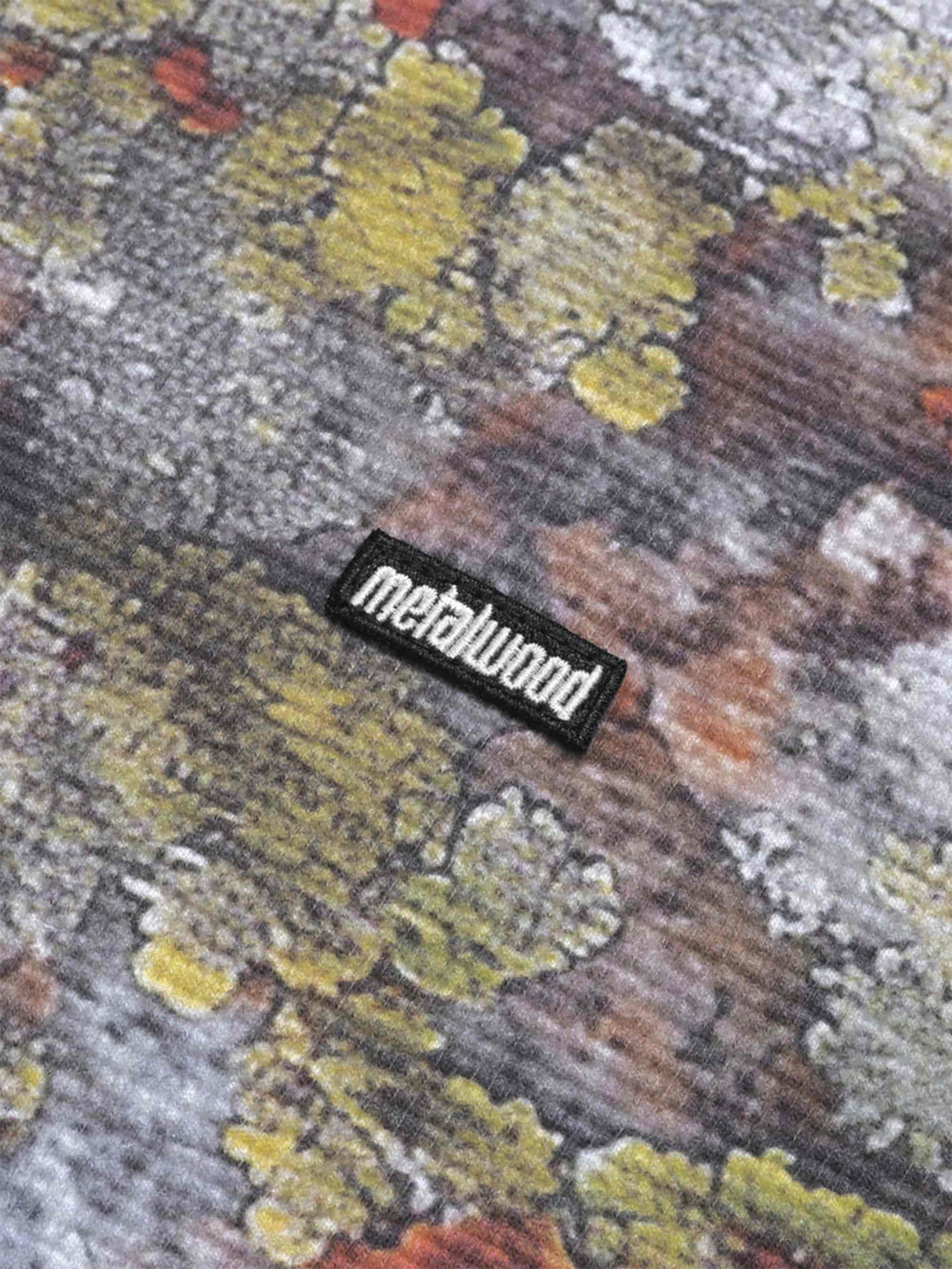 Metalwood Mini Metal Logo Thermal Shirt - Real Moss Camo - Image 3