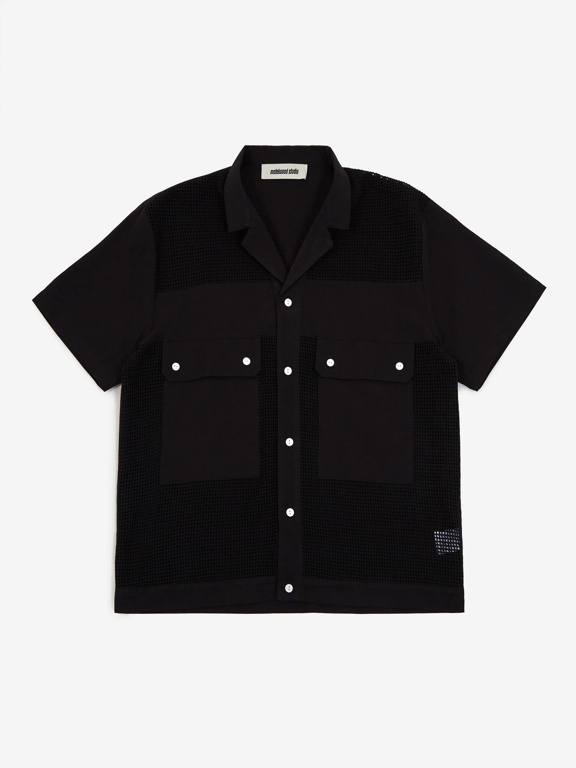 Metalwood Sexy Meshy Shirt - Black