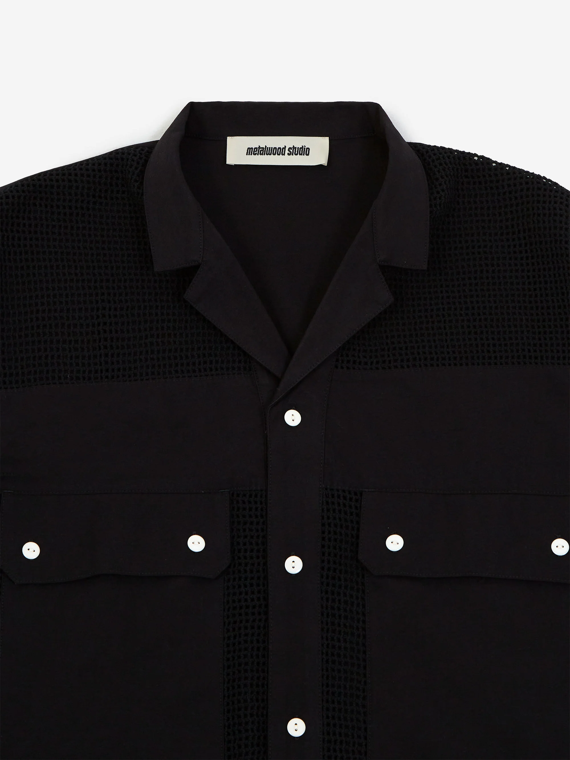 Metalwood Sexy Meshy Shirt - Black - Image 3