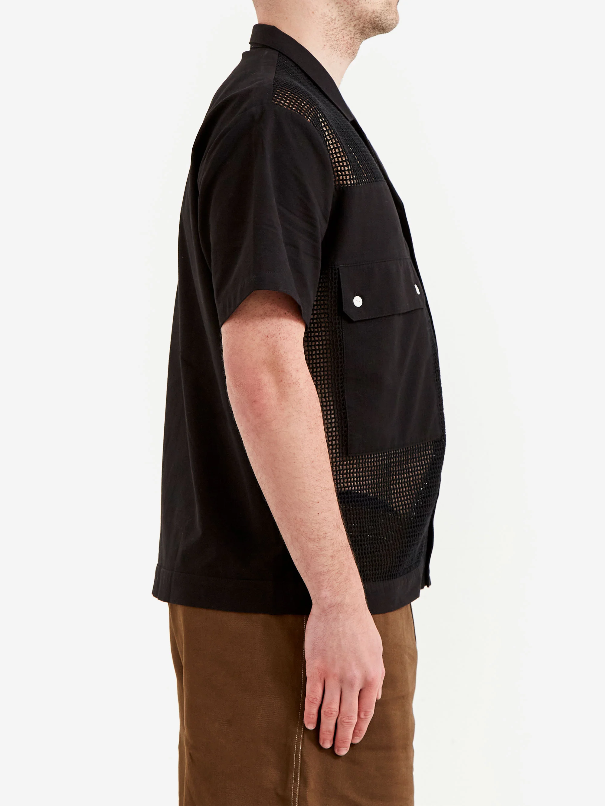 Metalwood Sexy Meshy Shirt - Black - Image 5