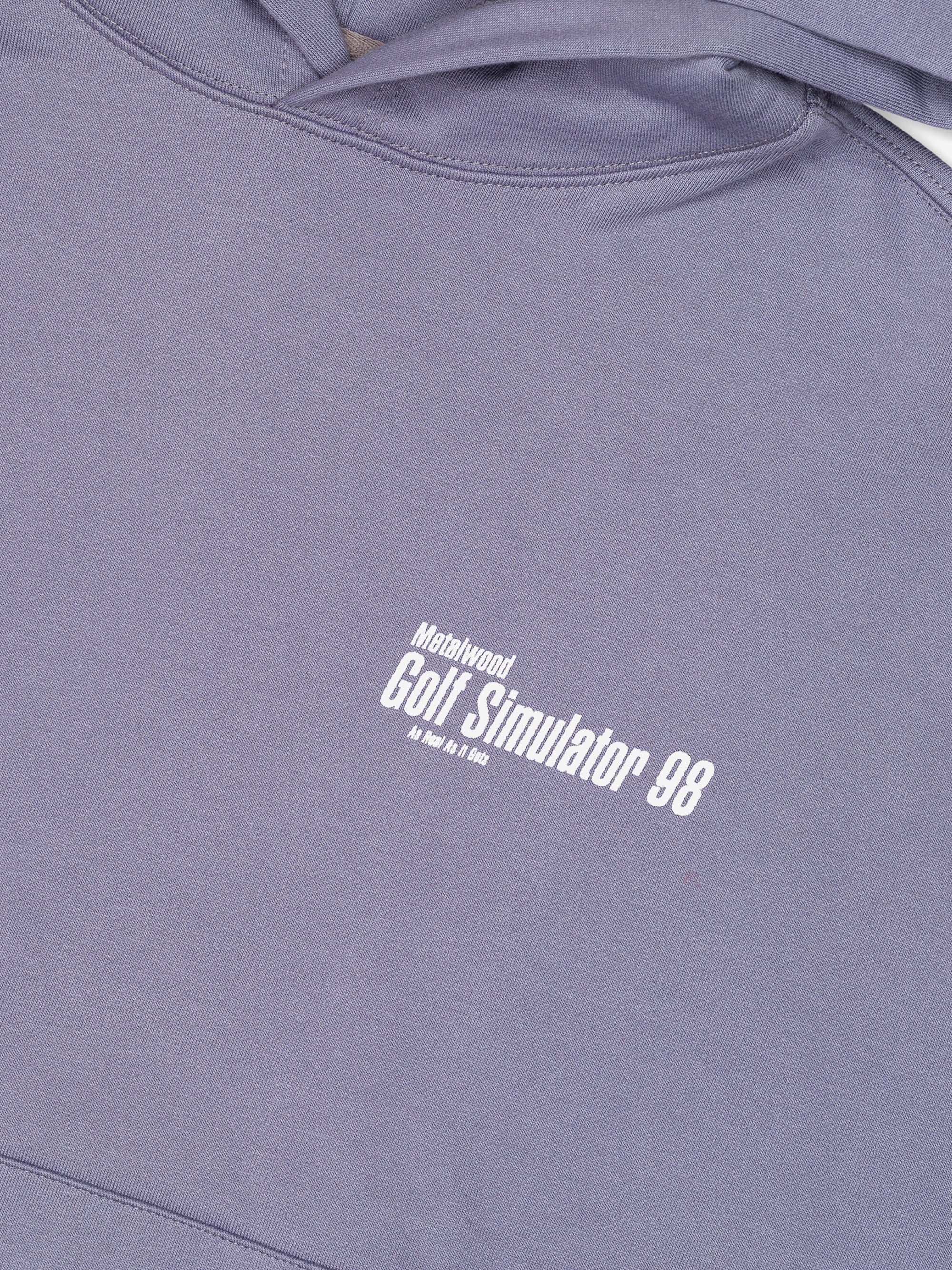 Metalwood Simulator 98 Hooded Sweatshirt 	- Pewter - Image 4