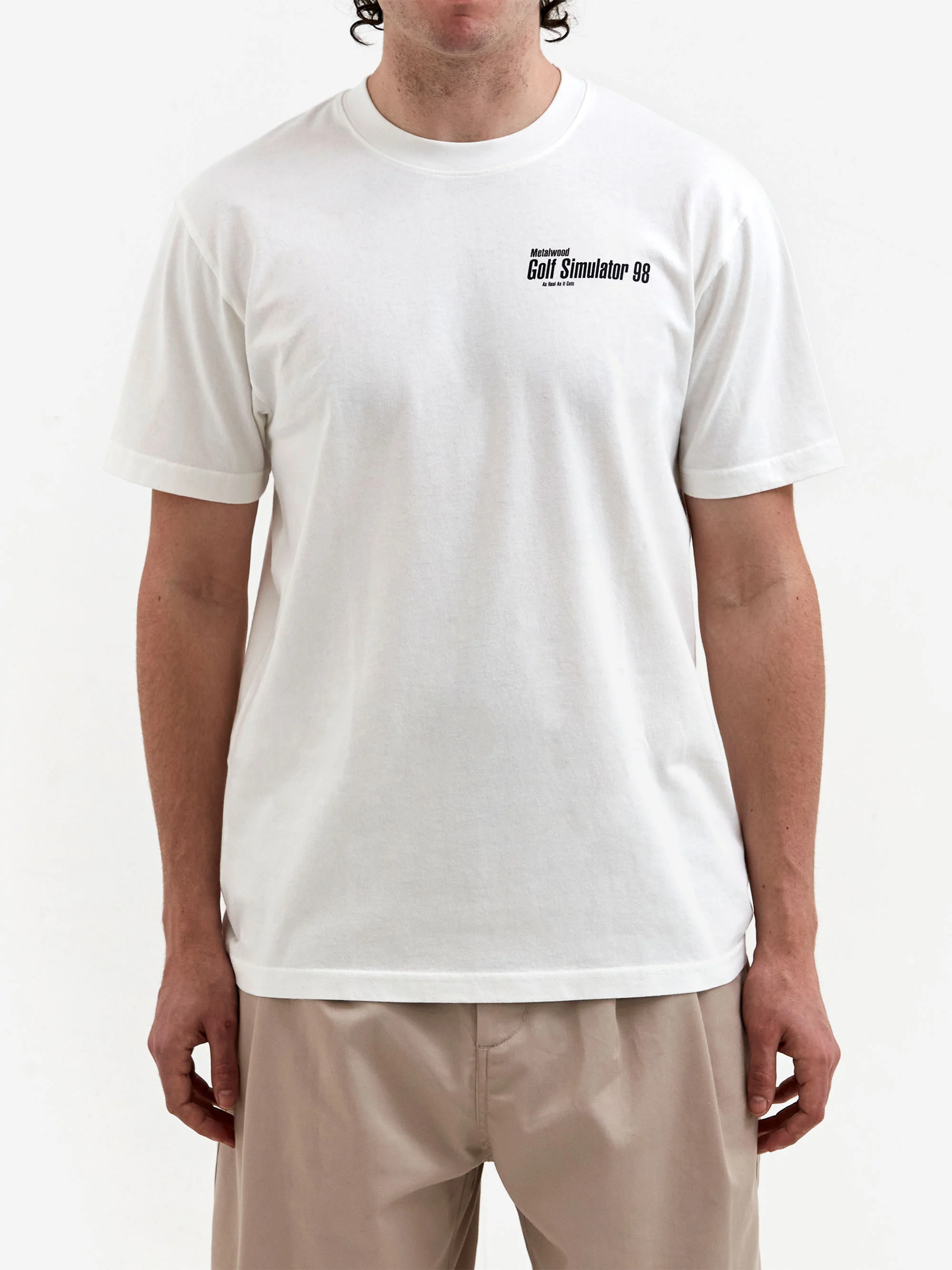 Metalwood Simulator 98 T-Shirt - White - Image 2