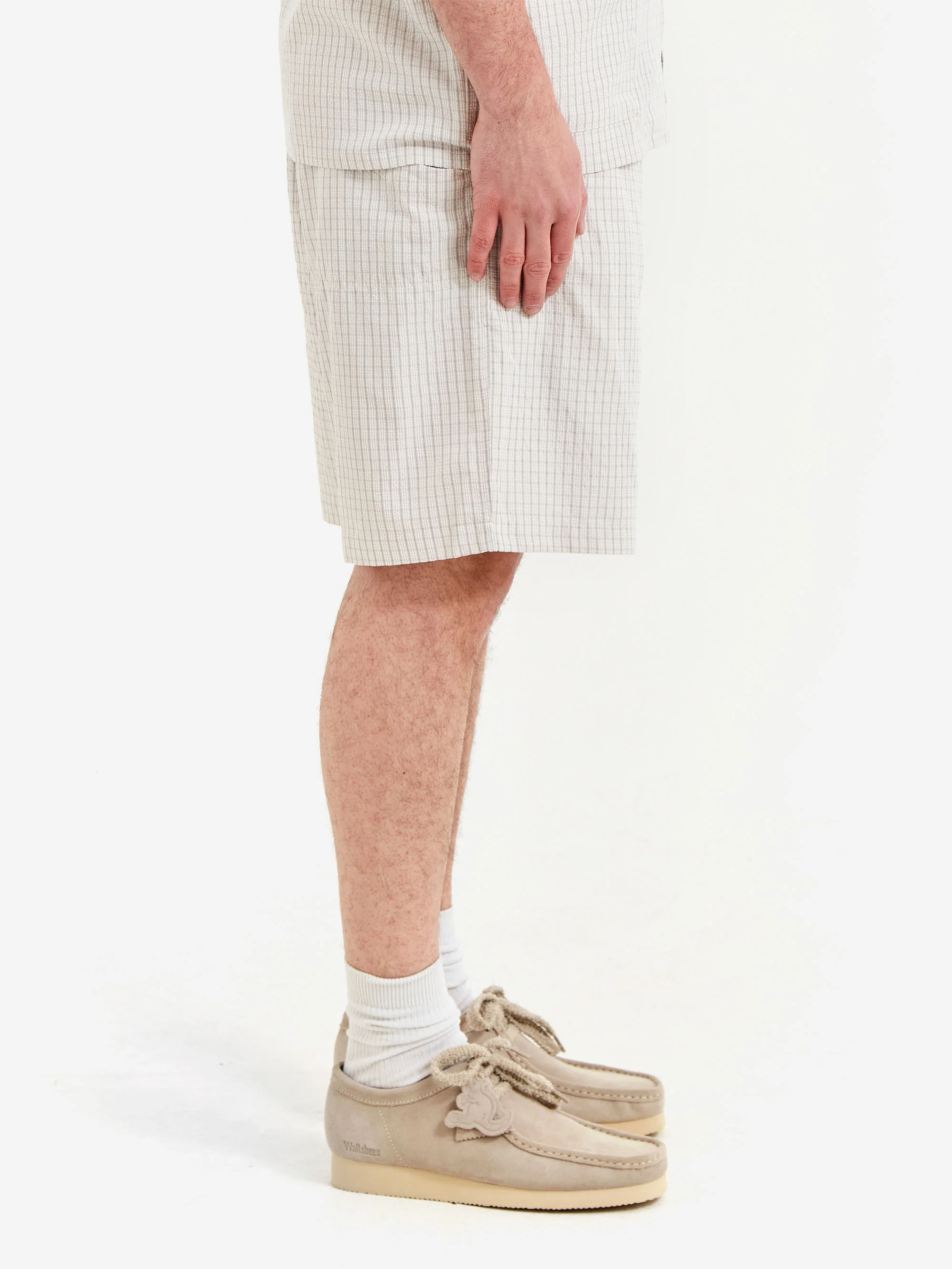 Metalwood Textured Caddie Short - Oat - Image 5