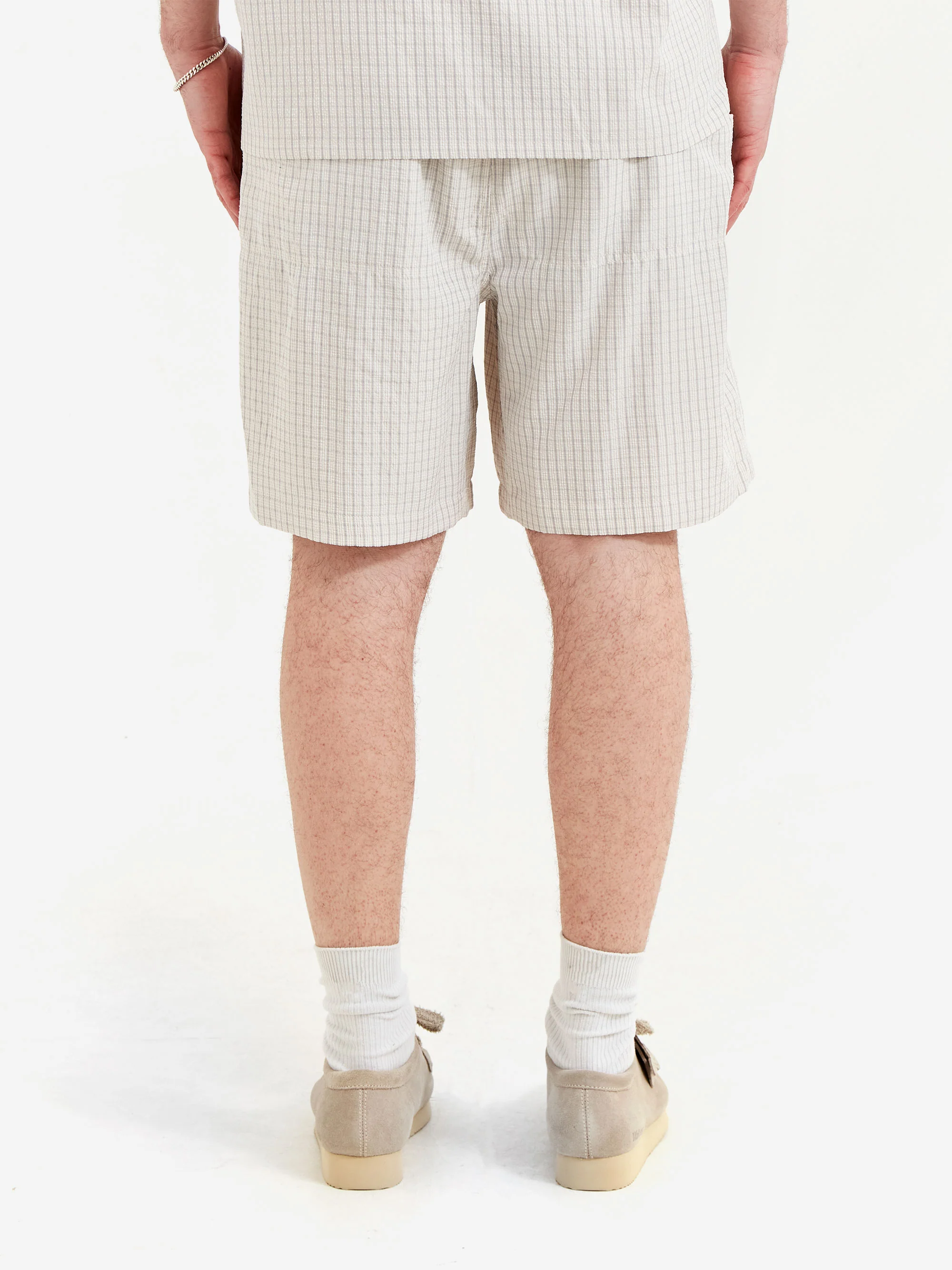 Metalwood Textured Caddie Short - Oat - Image 6