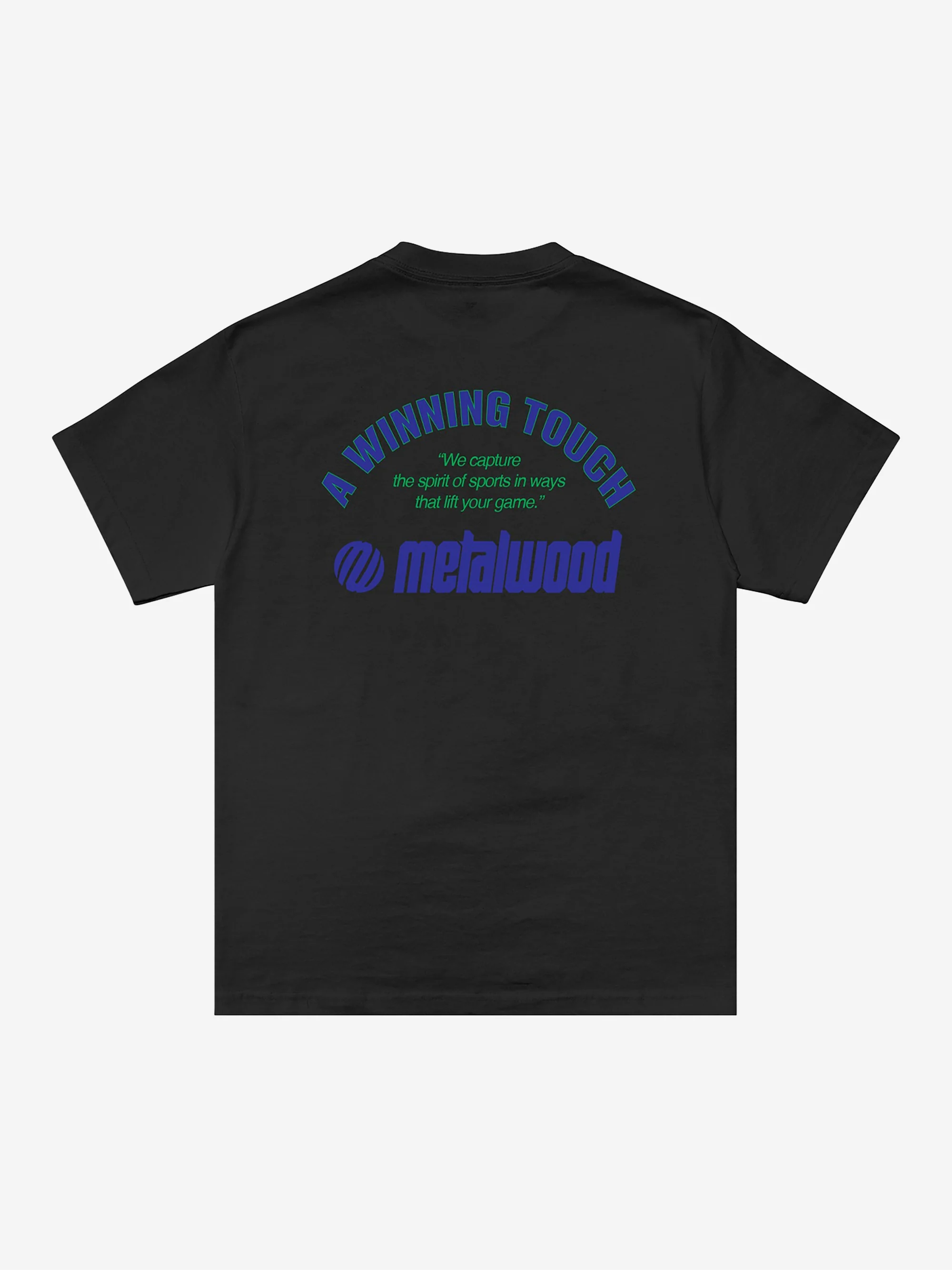 metalwood Winning Touch T-Shirt - Black - Image 3