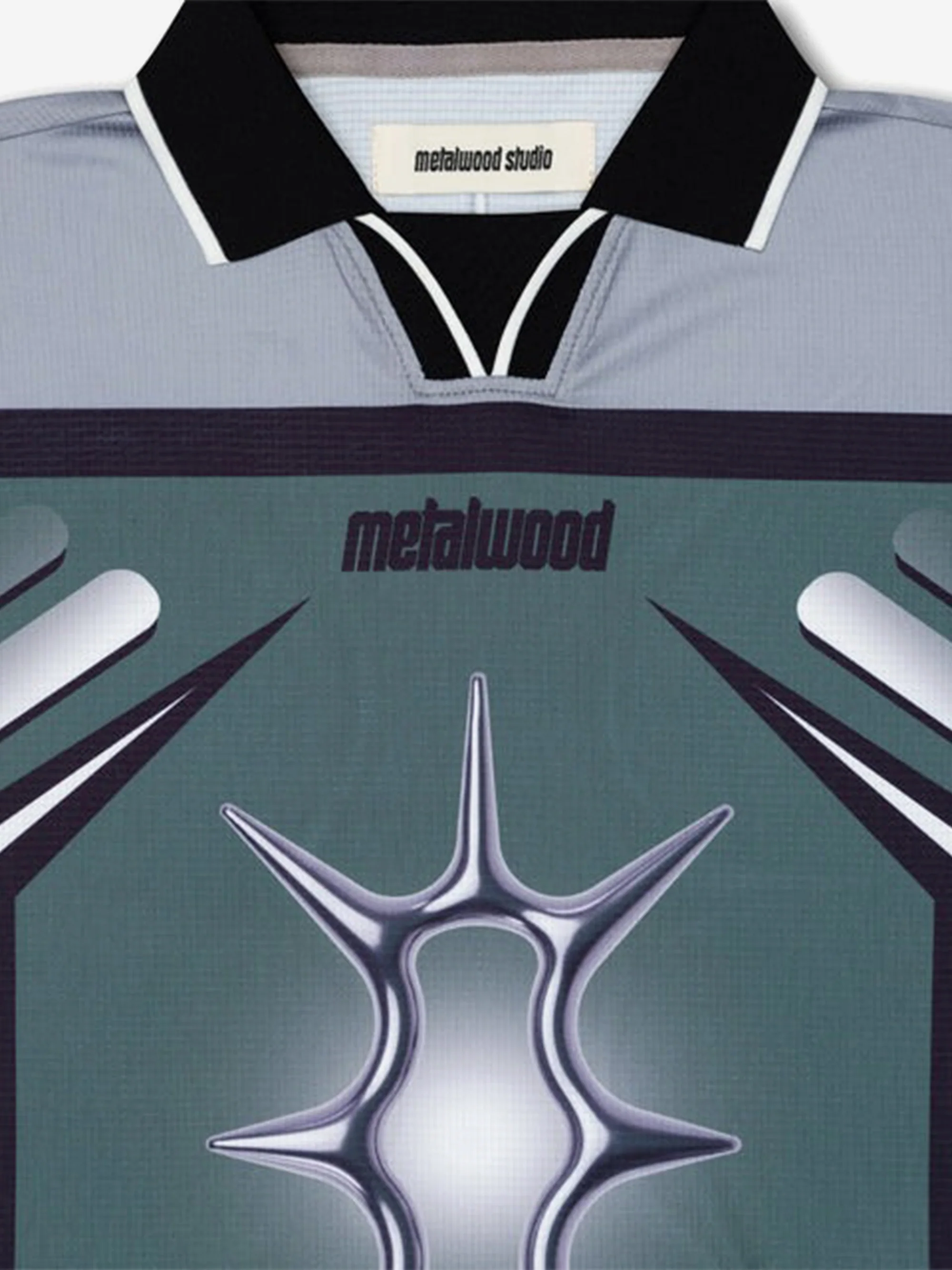 Metalwood X-Games Ls Jersey - Steel/Moss - Image 2