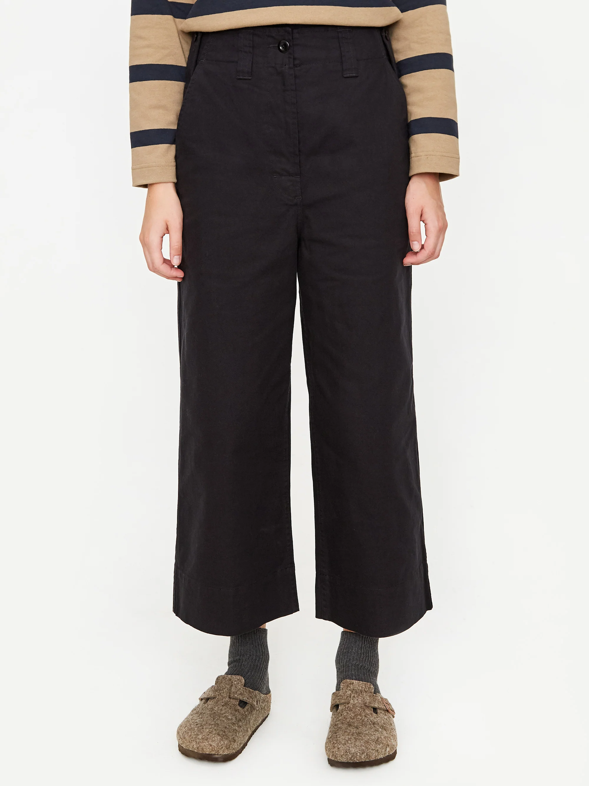 MHL. By Margaret Howell Army Culotte - Ink - Image 2