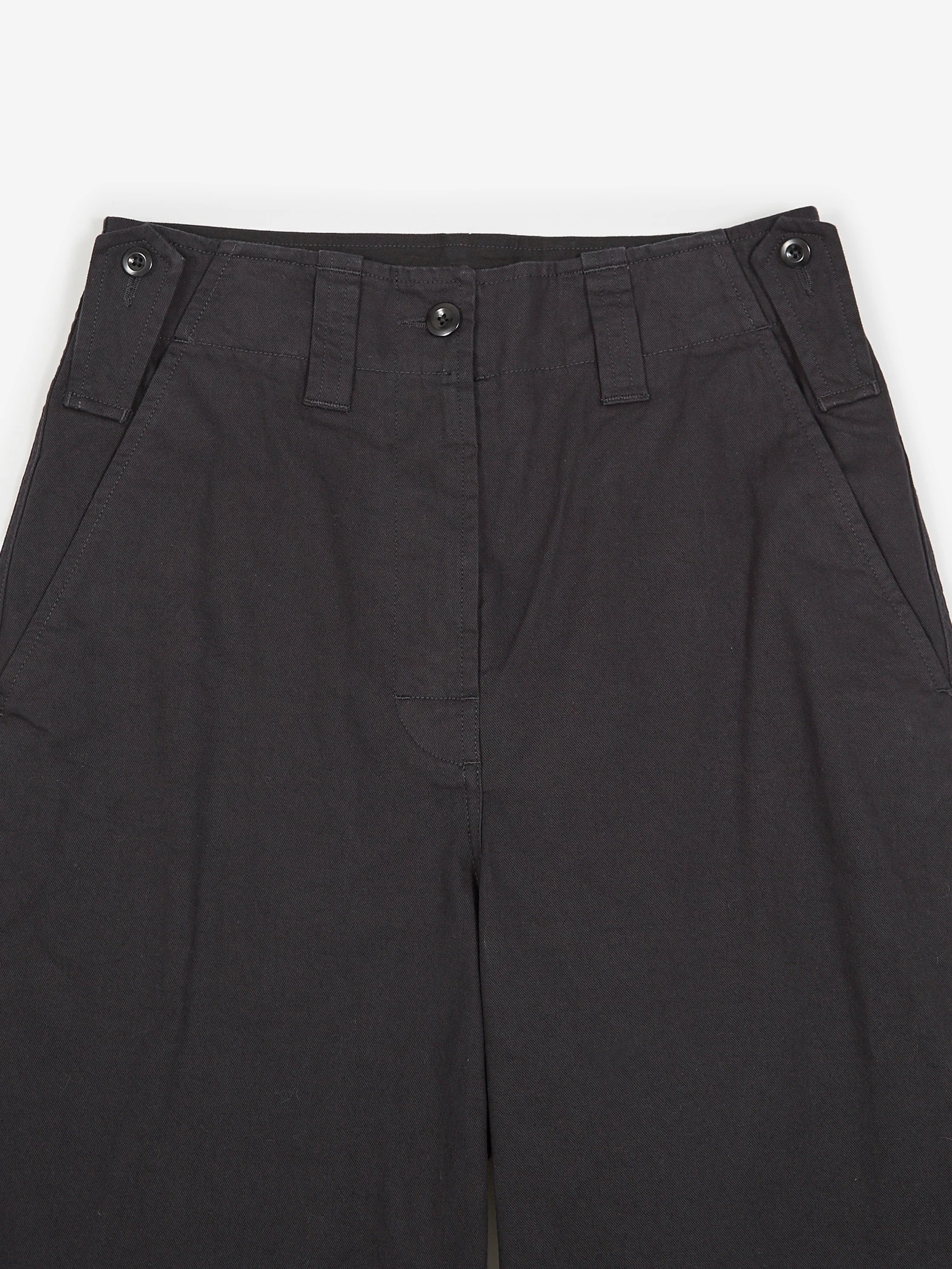 MHL. By Margaret Howell Army Culotte - Ink - Image 7