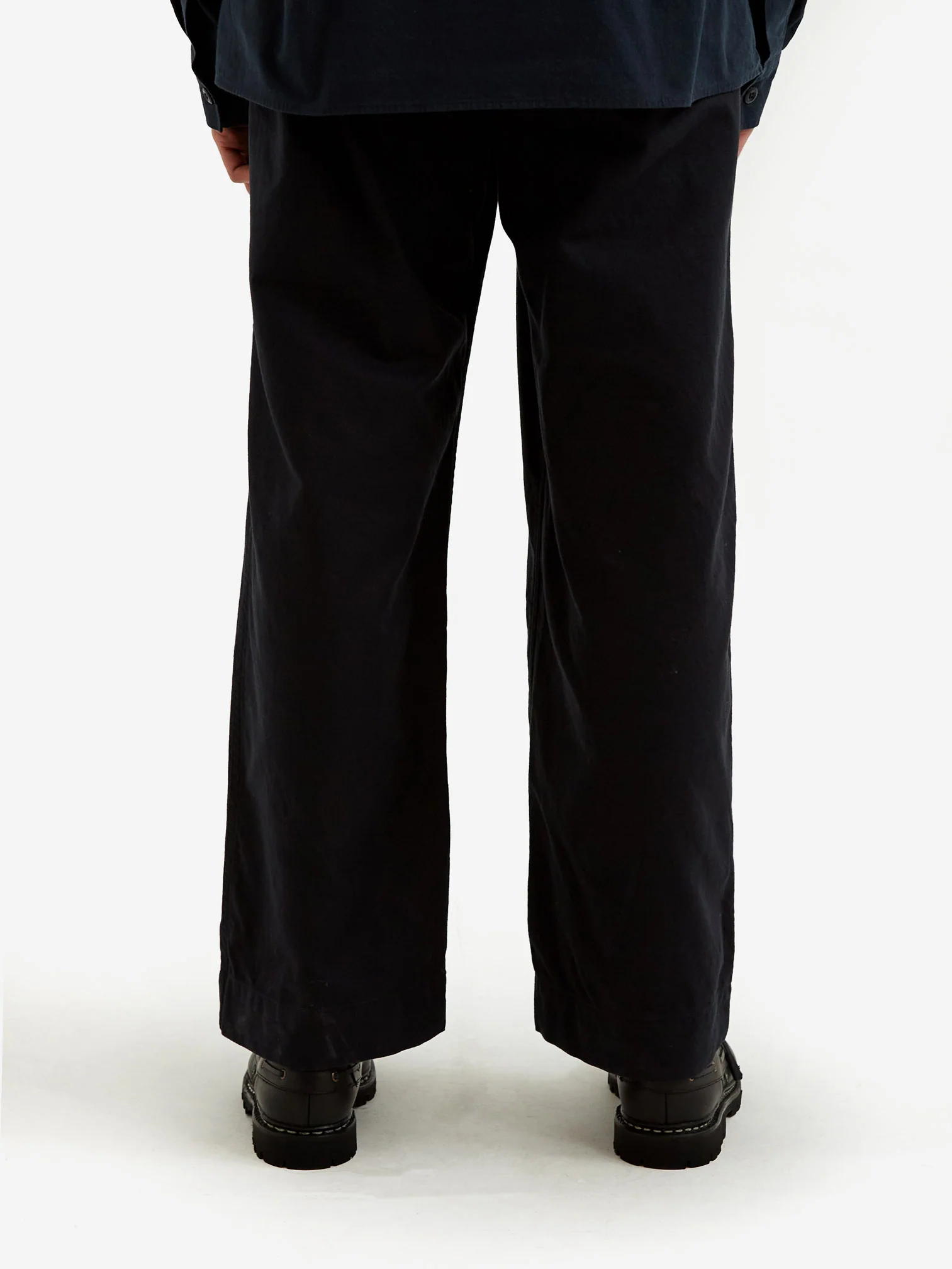 MHL. By Margaret Howell Drawcord Jogger - Midnight - Image 9