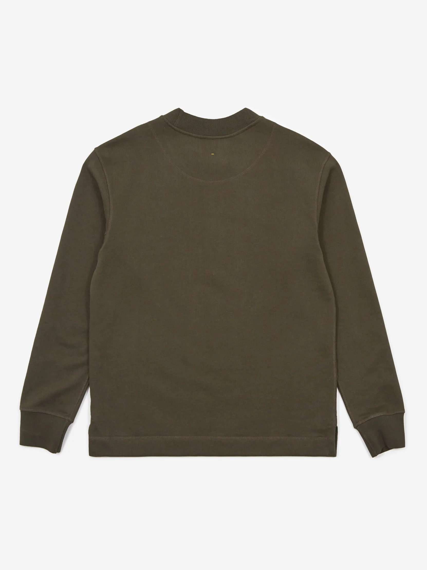 MHL. By Margaret Howell Flat Hem Sweatshirt - Dark Green - Image 5