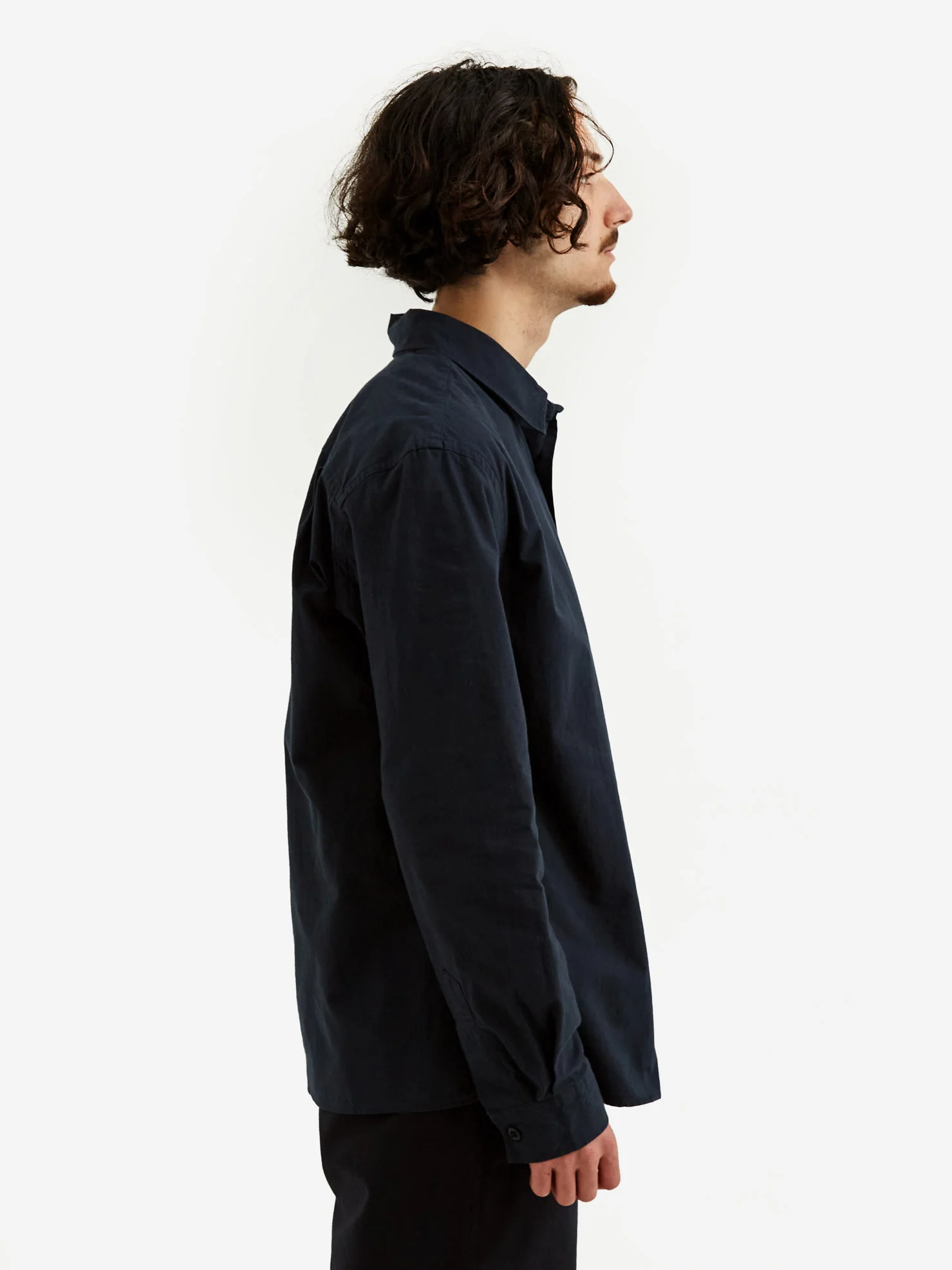 MHL. By Margaret Howell Overall Shirt - Ink - Image 7