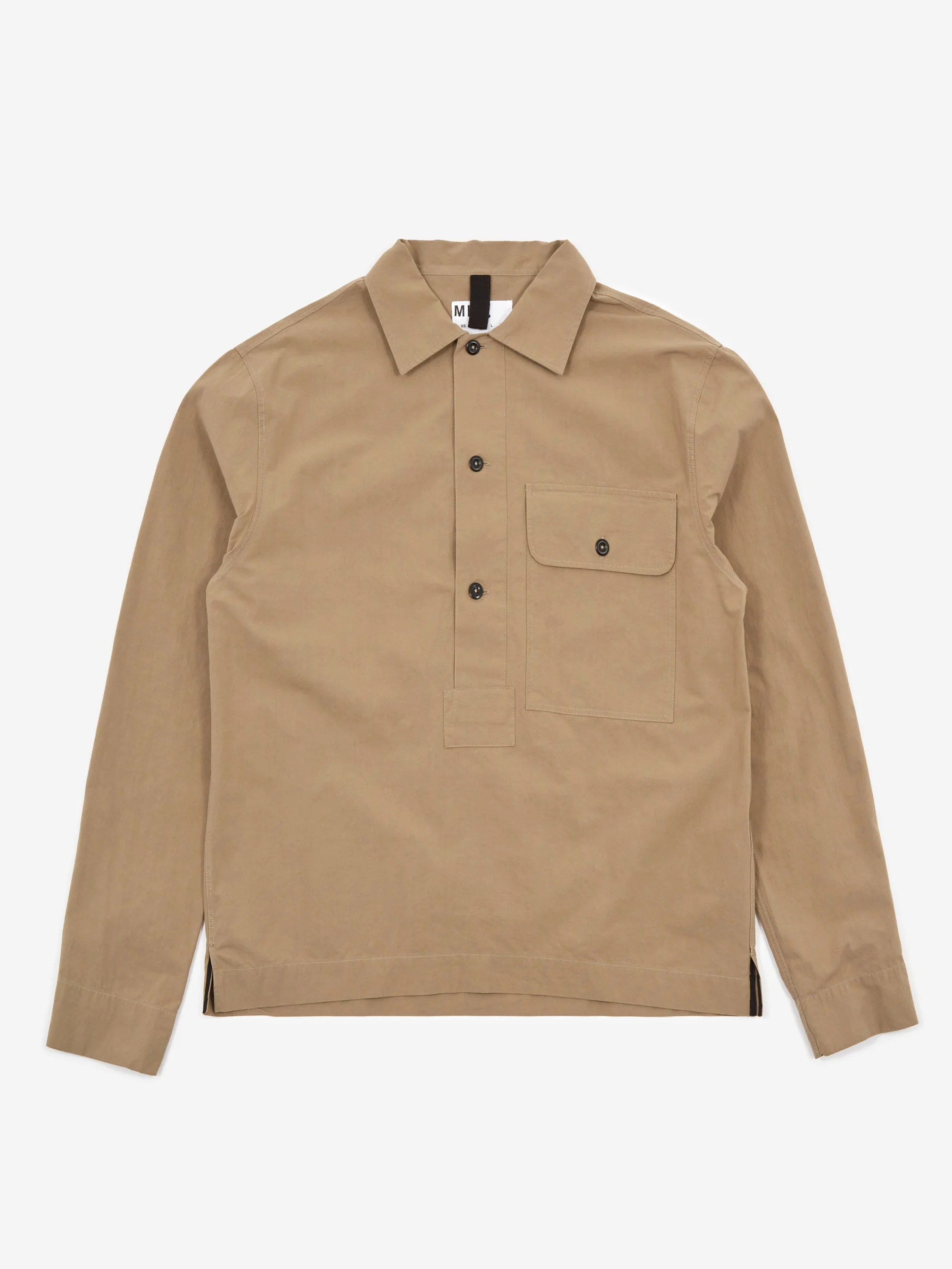 MHL. By Margaret Howell Pull On Utility Shirt - Mouse