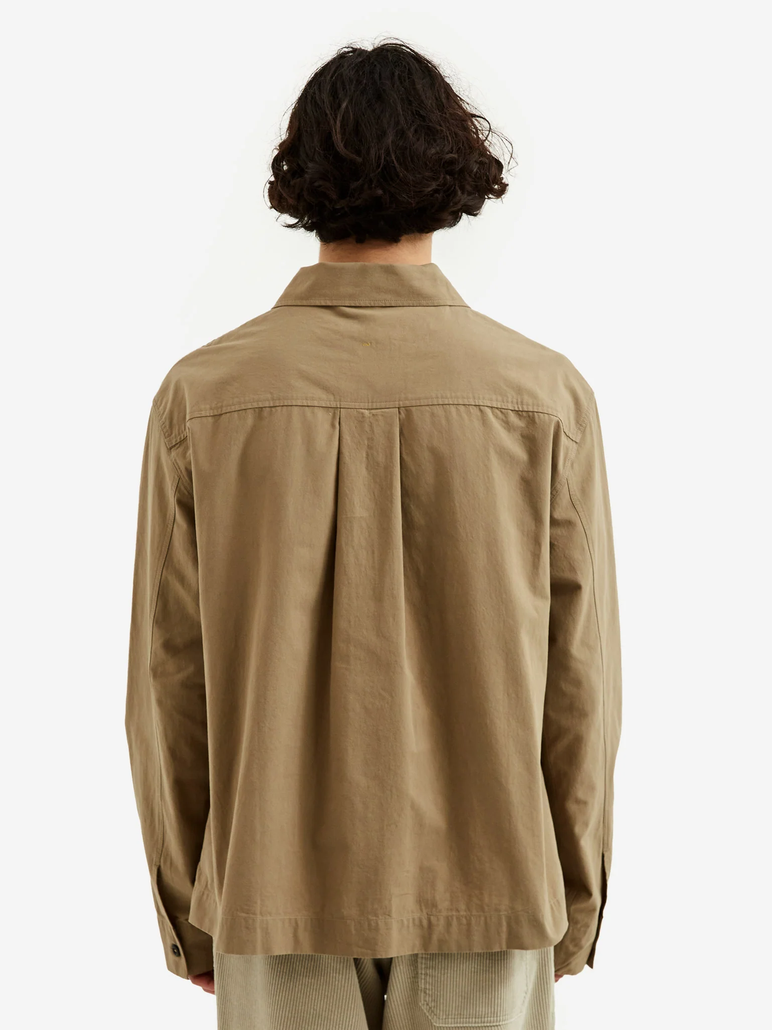 MHL. By Margaret Howell Pull On Utility Shirt - Mouse - Image 10