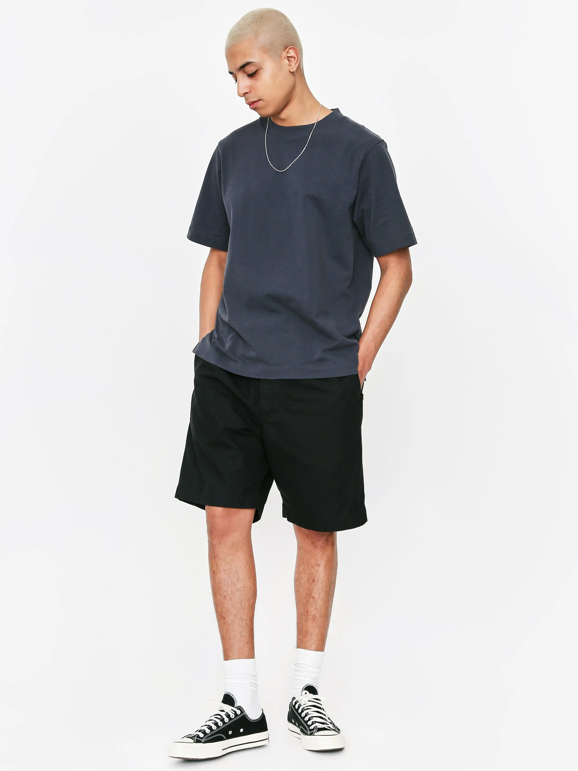 MHL. By Margaret Howell Pull Up Short - Black - Image 5