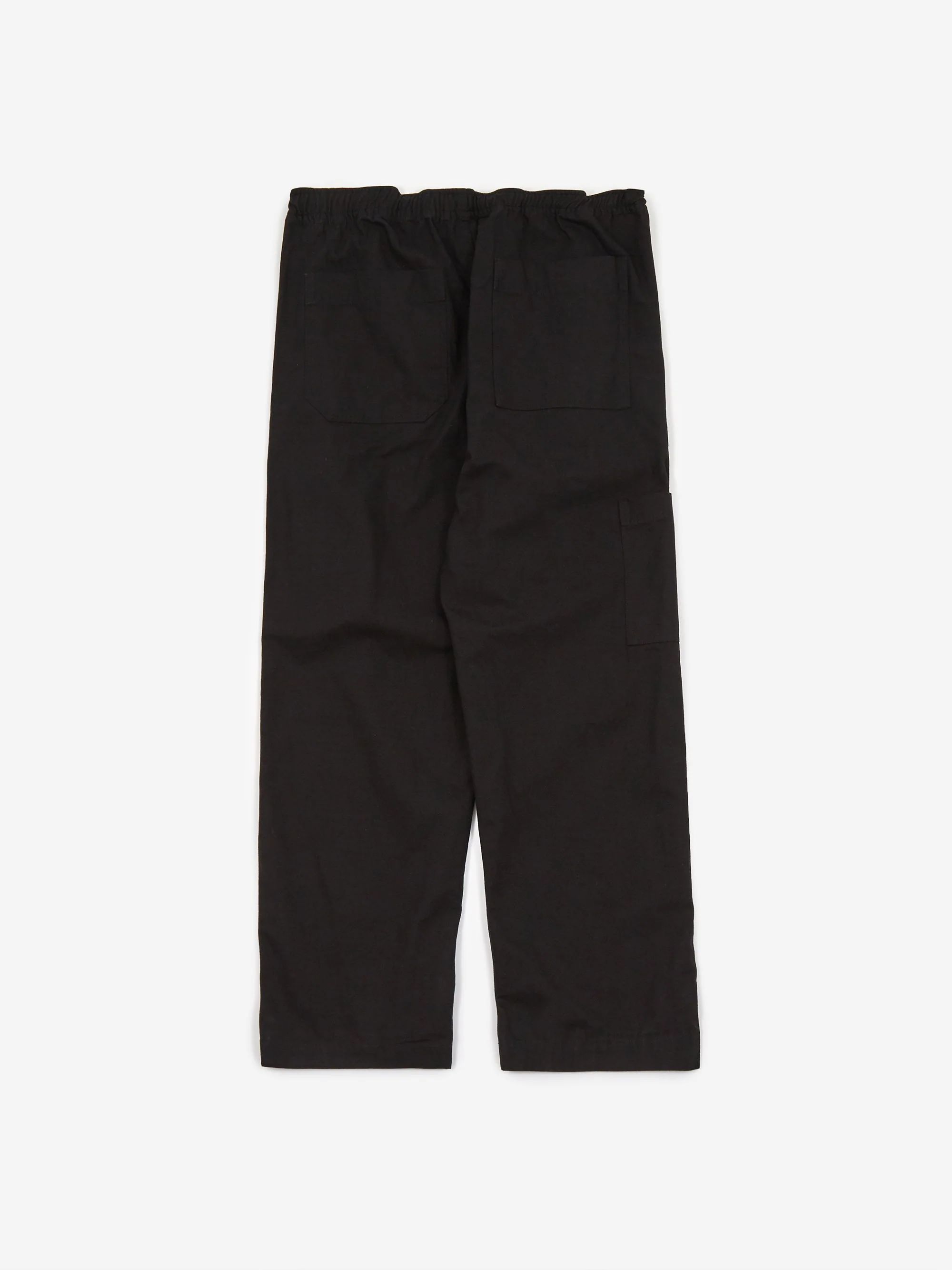 MHL. By Margaret Howell Pull Up Trouser - Black - Image 3