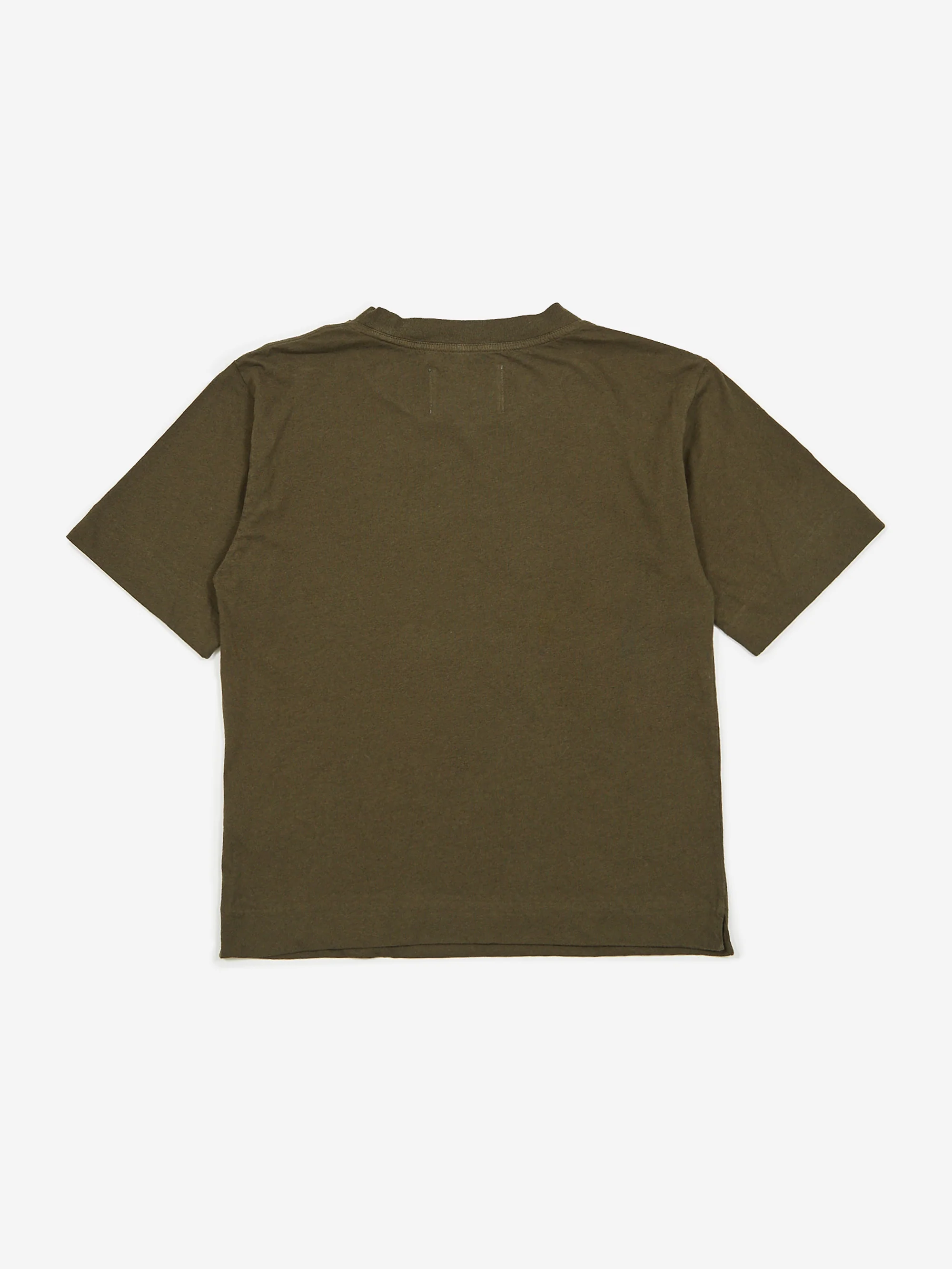 MHL. By Margaret Howell Simple Shortsleeve T-Shirt - Forest - Image 9