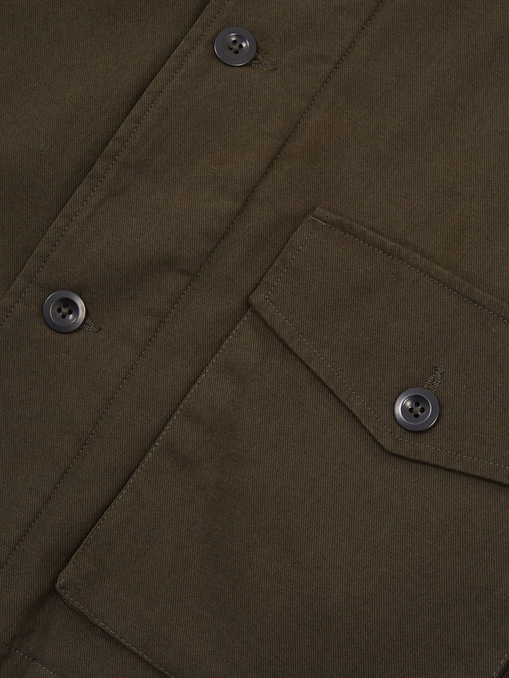 MHL. By Margaret Howell Single Pocket Jerkin - Cedar - Image 4