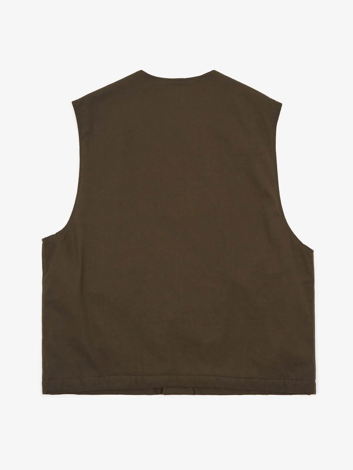 MHL. By Margaret Howell Single Pocket Jerkin - Cedar - Image 5