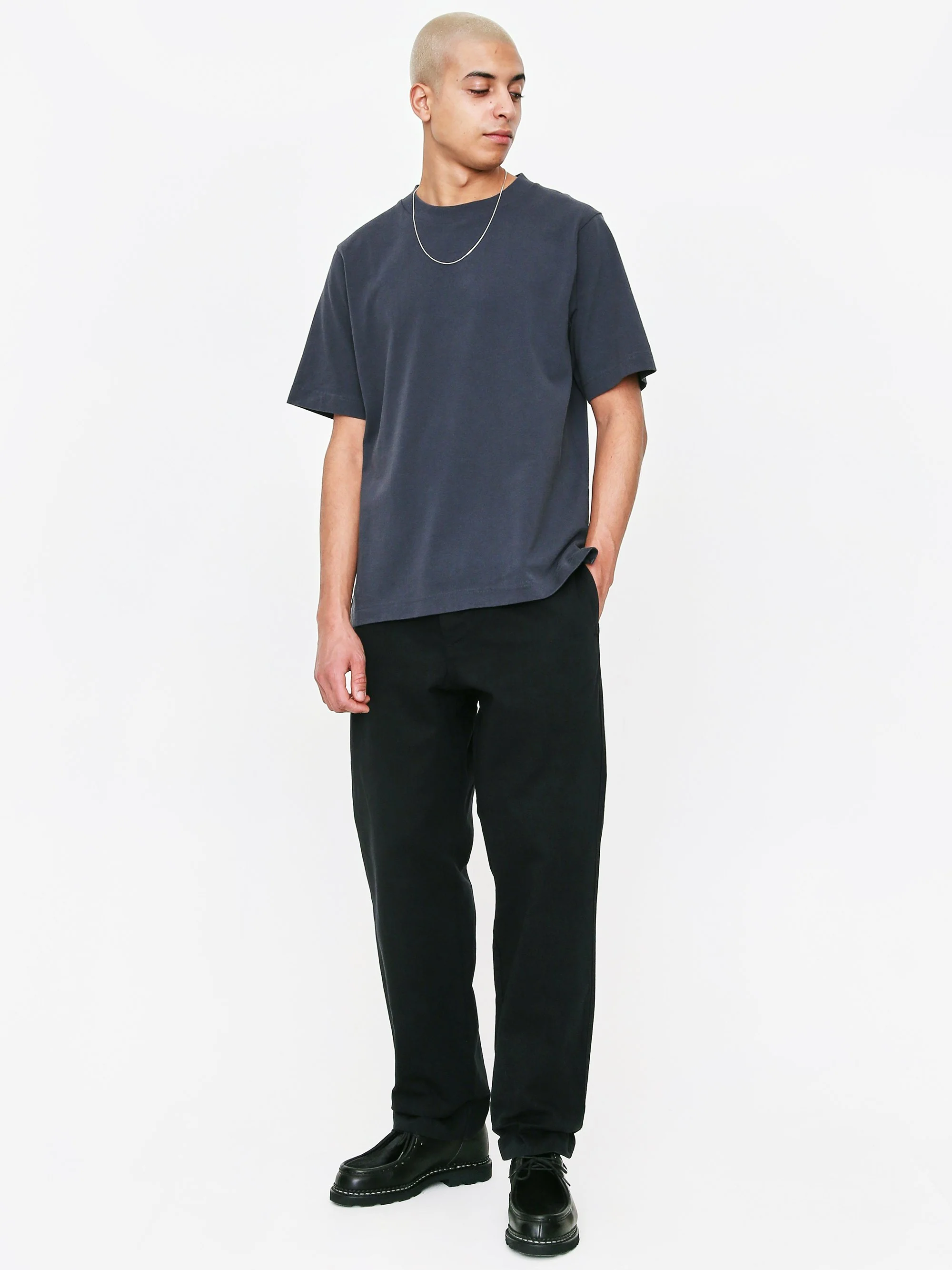 MHL. By Margaret Howell Tapered Trouser - Black - Image 6