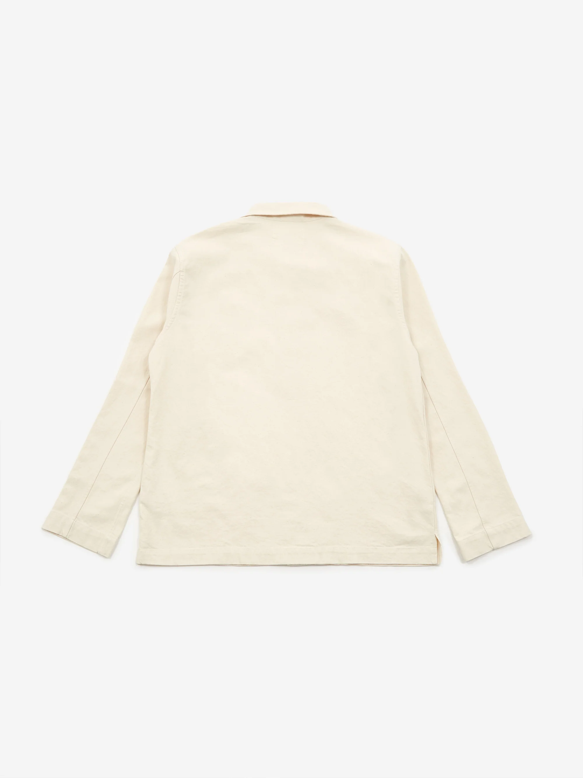 MHL. By Margaret Howell Utility Longsleeve Shirt - Off White - Image 4