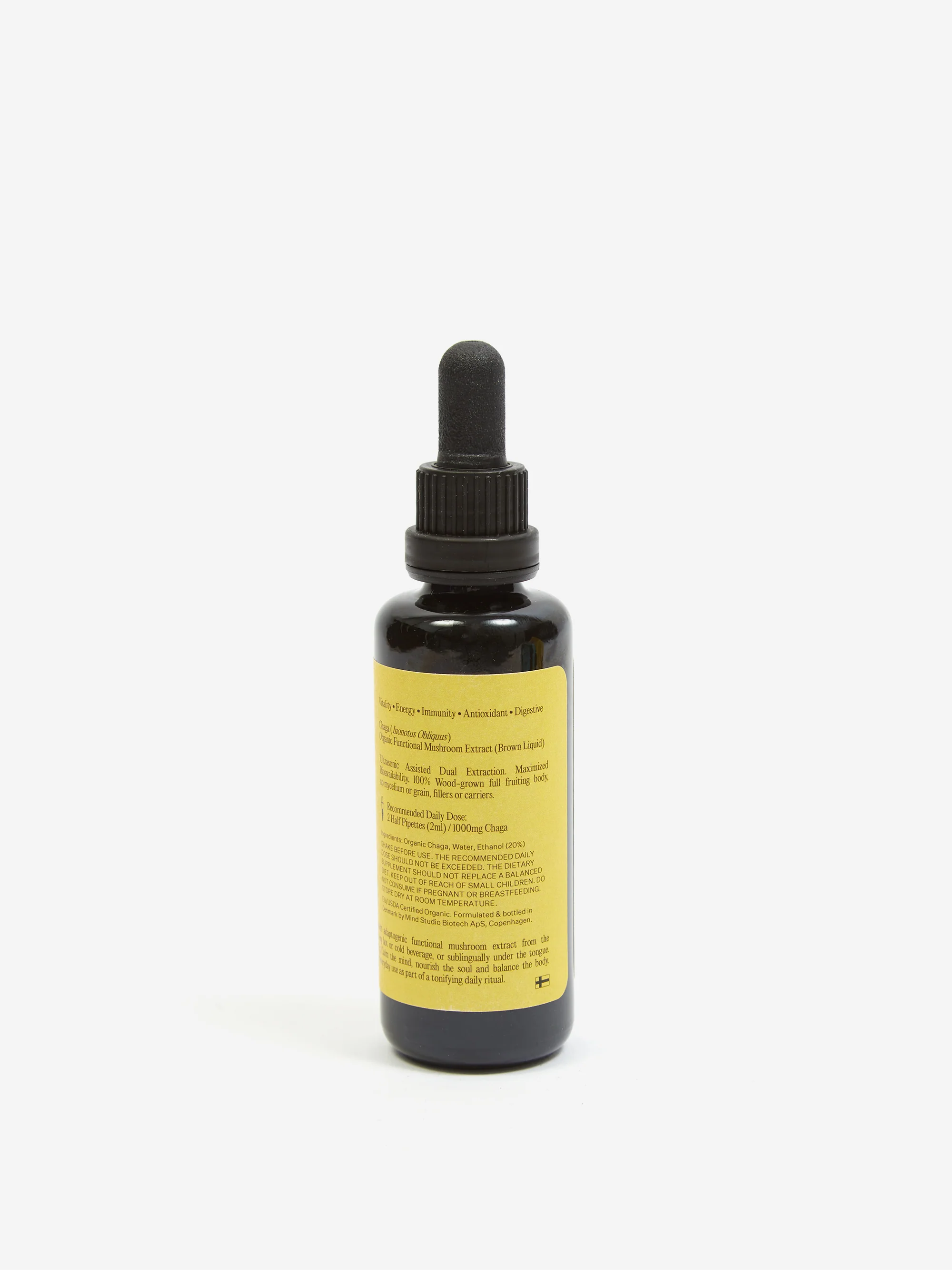 Mind Studio Chaga Mushroom Liquid Extract - 50ml - Image 3
