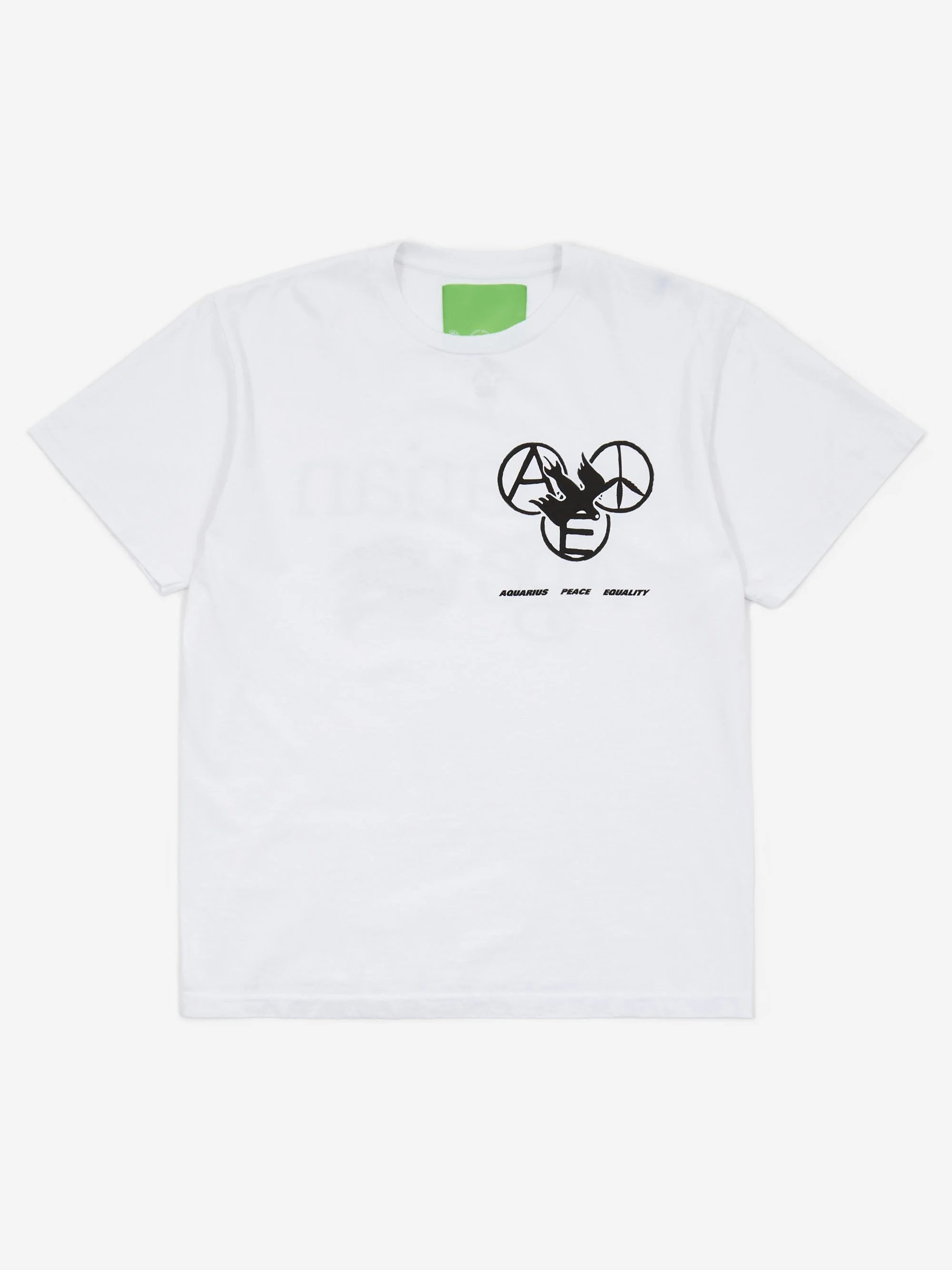 Mister Green APE Aquarian Age Shortsleeve T-Shirt - White - Image 2