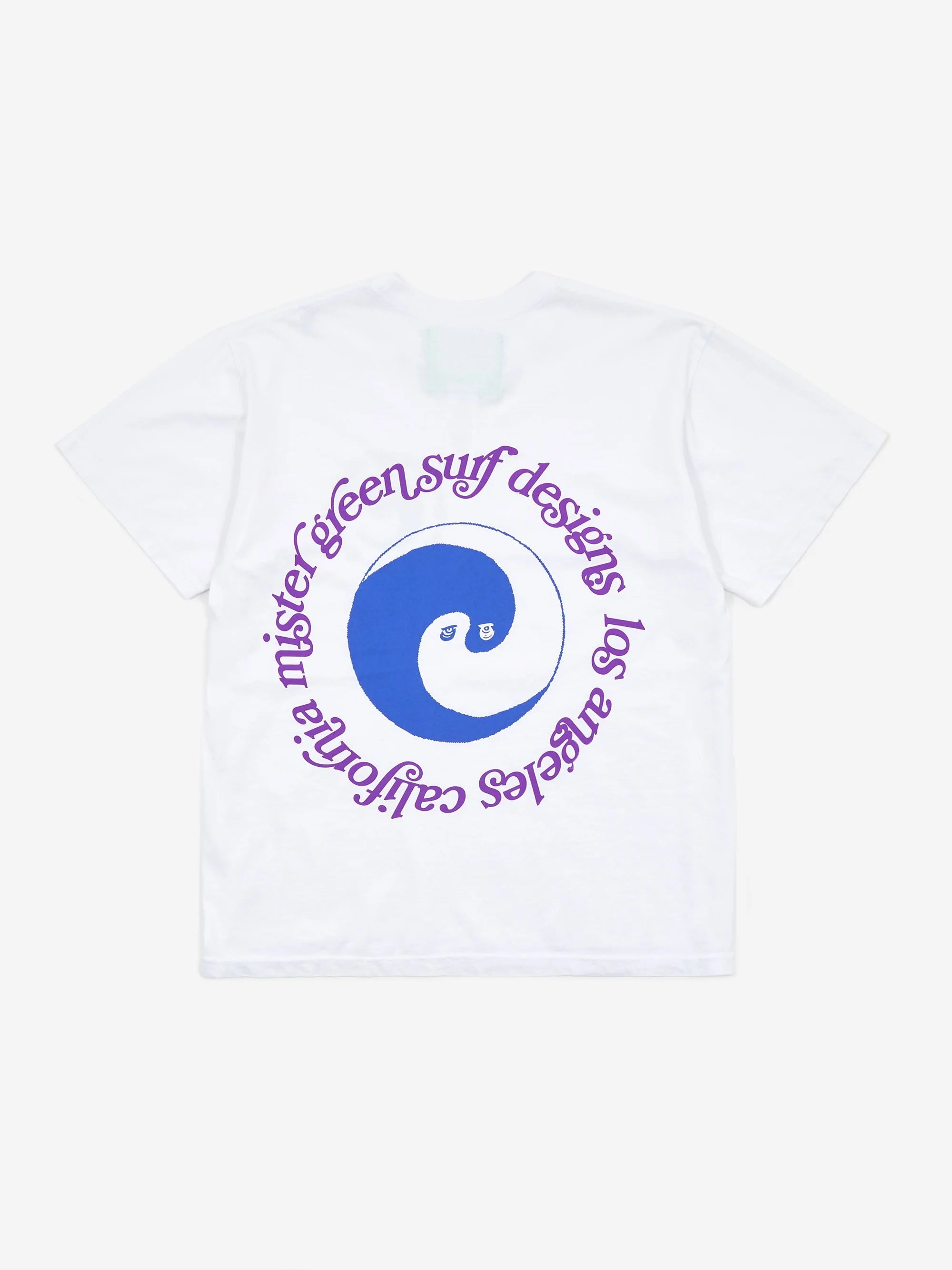 Mister Green Dualism Surf V2 Shortsleeve T-Shirt - White - Image 4