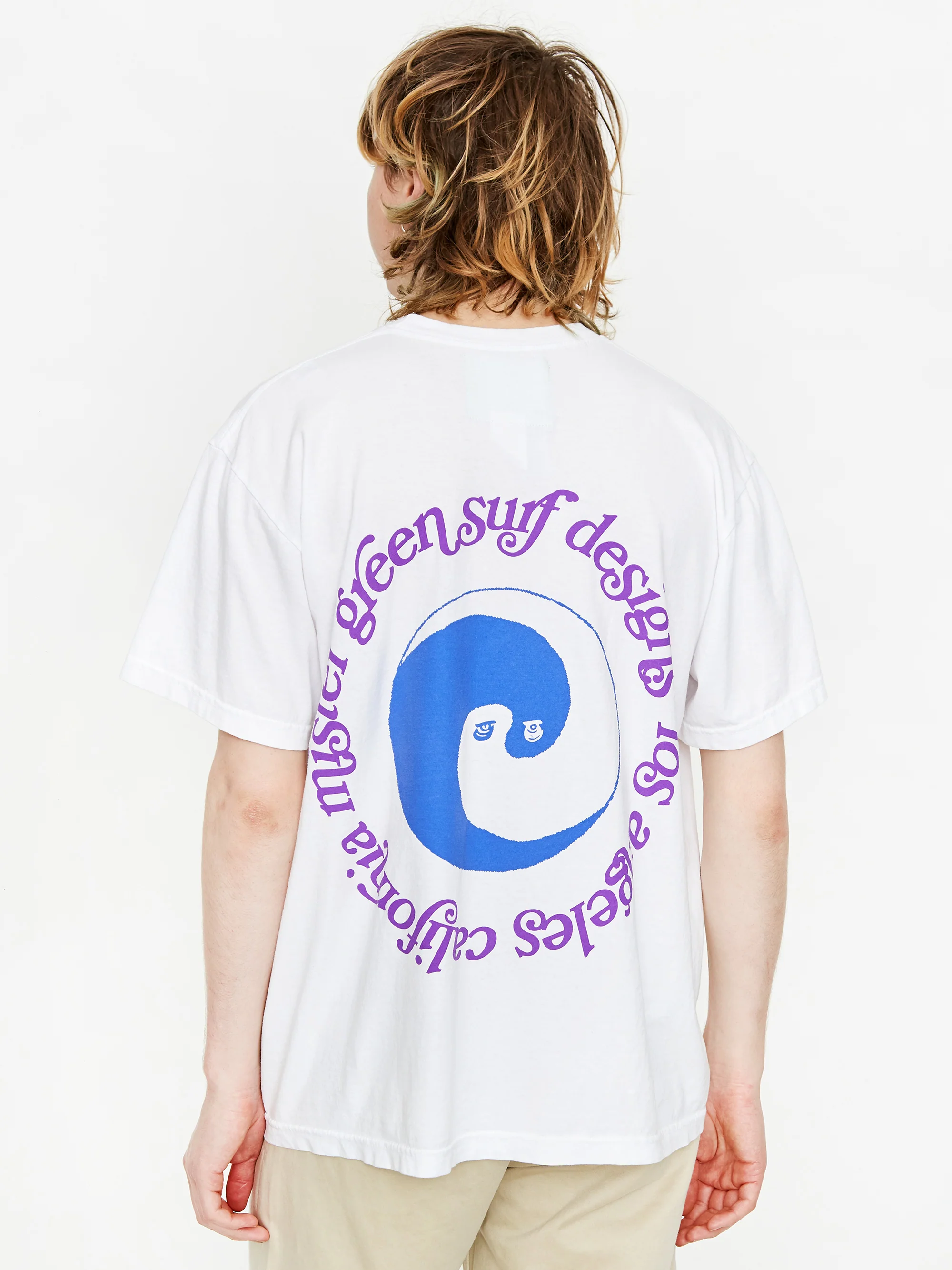 Mister Green Dualism Surf V2 Shortsleeve T-Shirt - White - Image 7