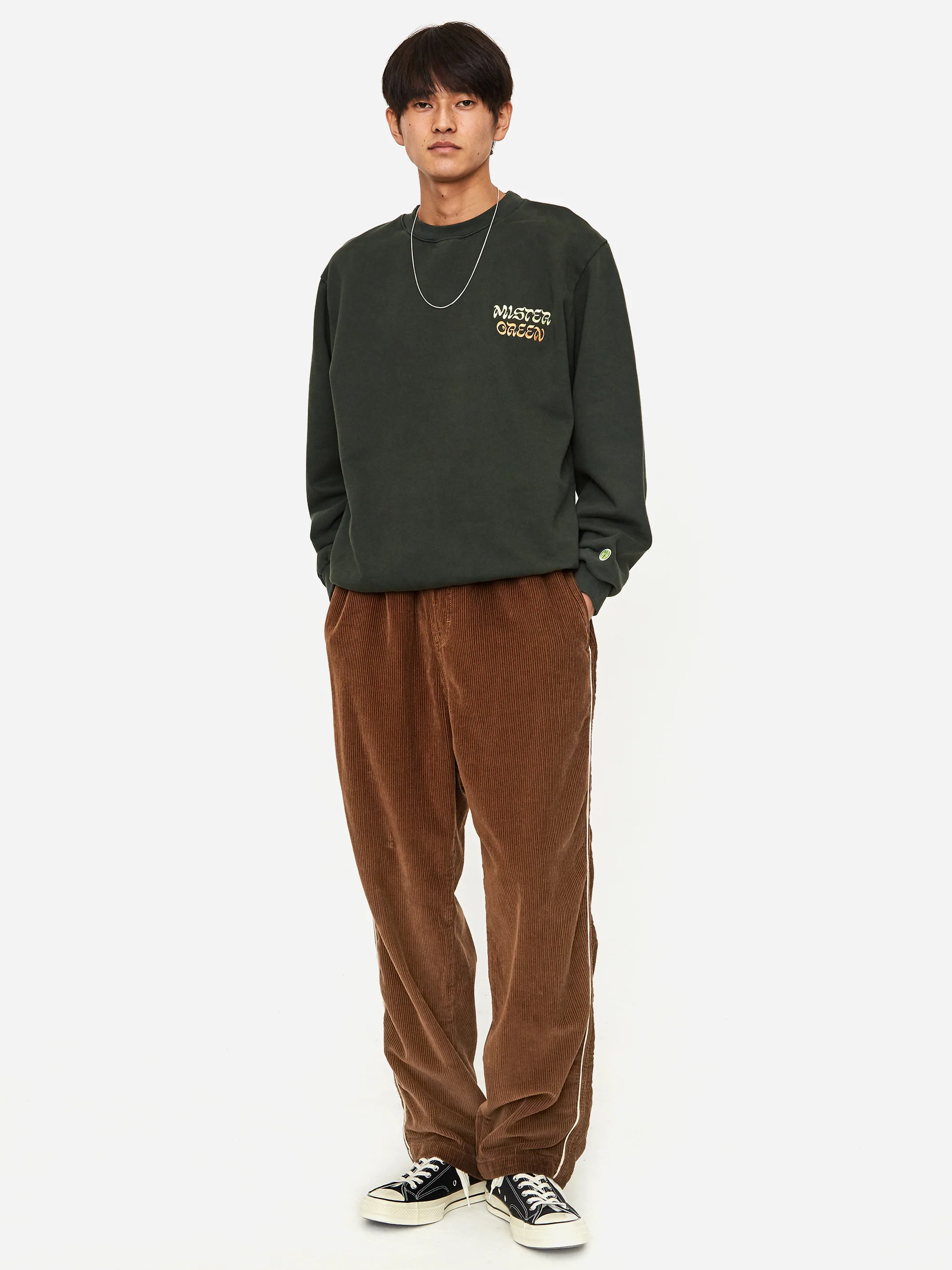 Mister Green Karma Logo Crewneck - Deep Forest - Image 7