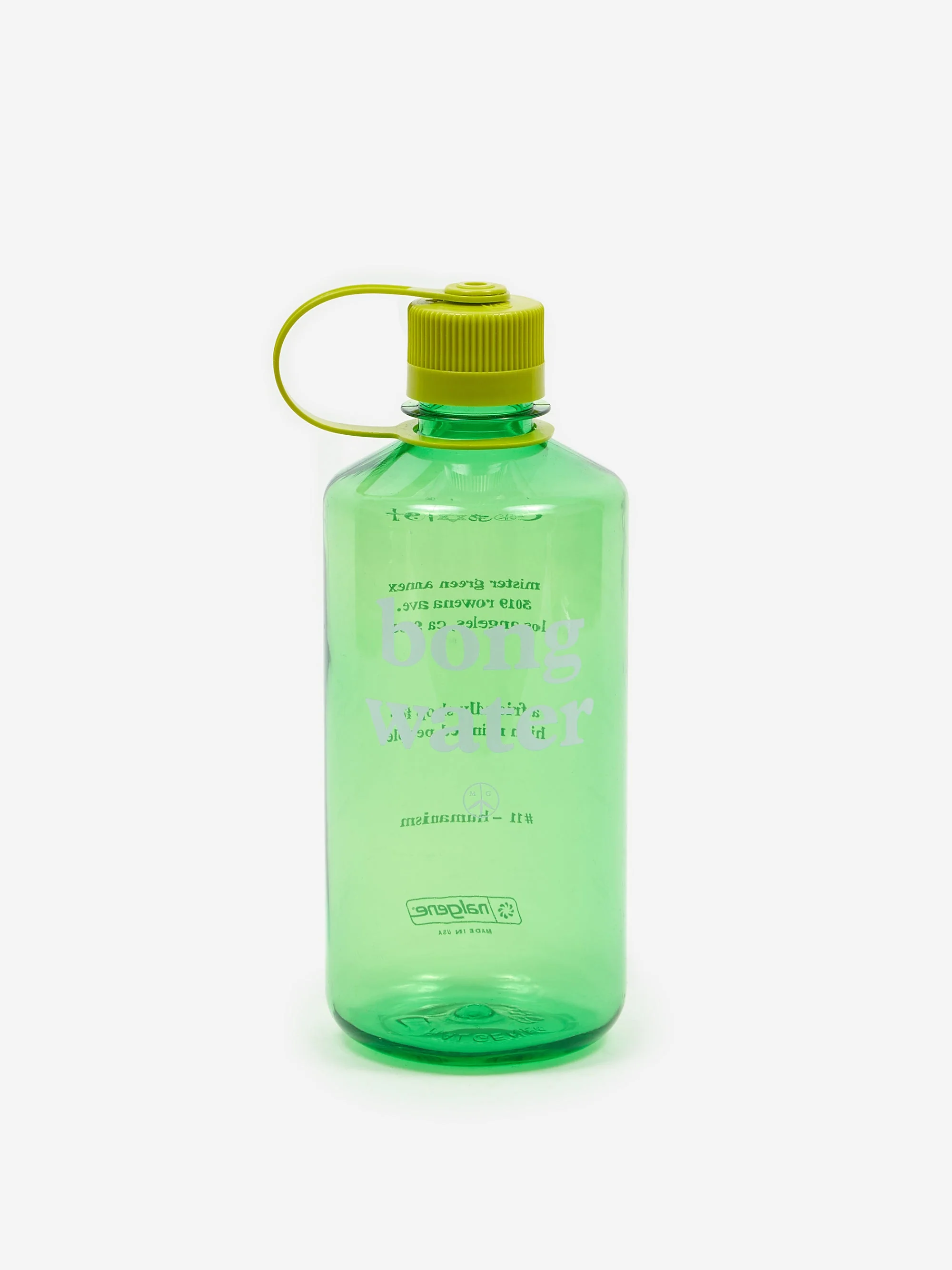 Mister Green Narrow-mouth Bong Water Bottle - Green - Image 2