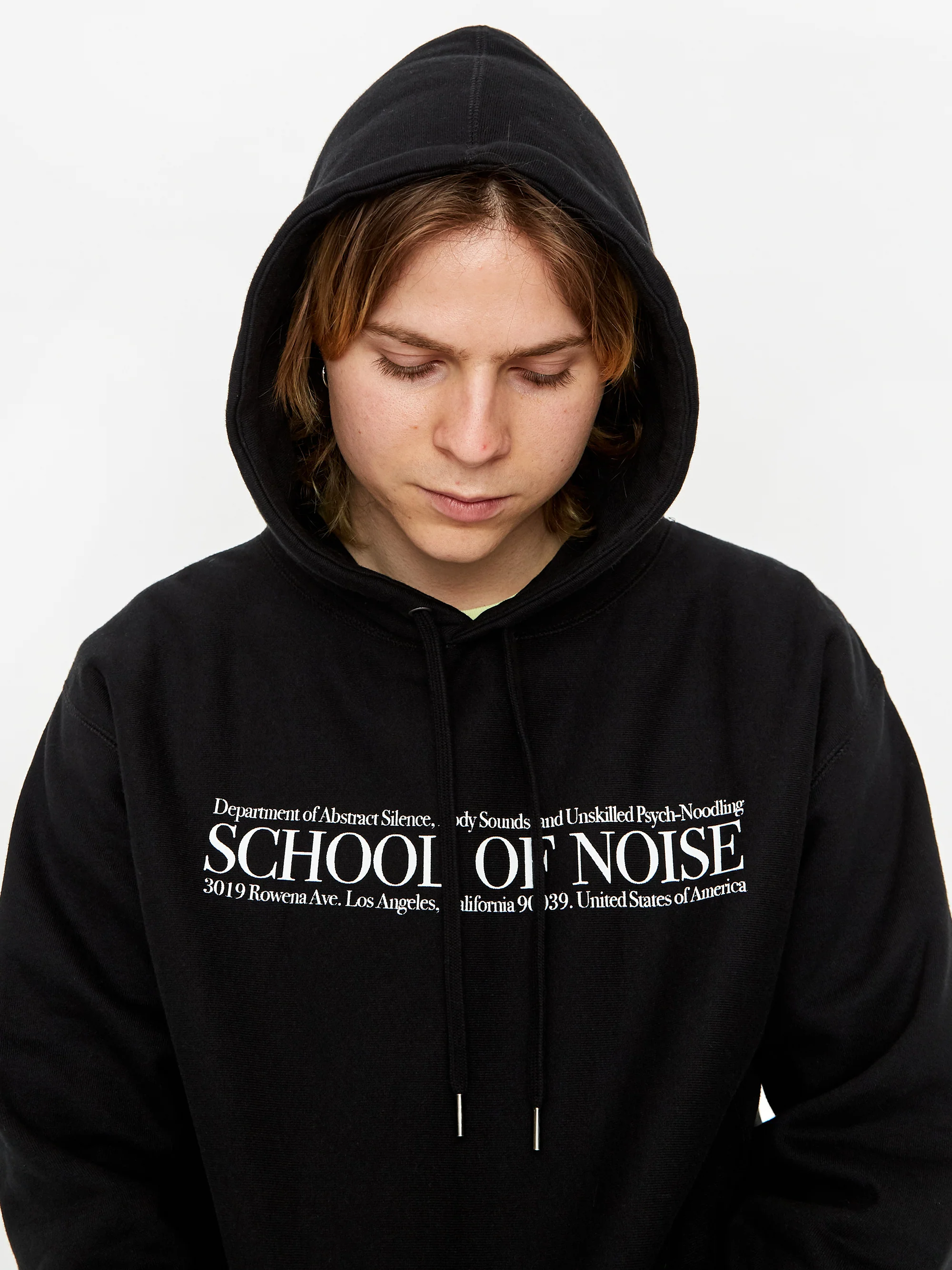 Mister Green School Of Noise Hoodie - Black - Image 9