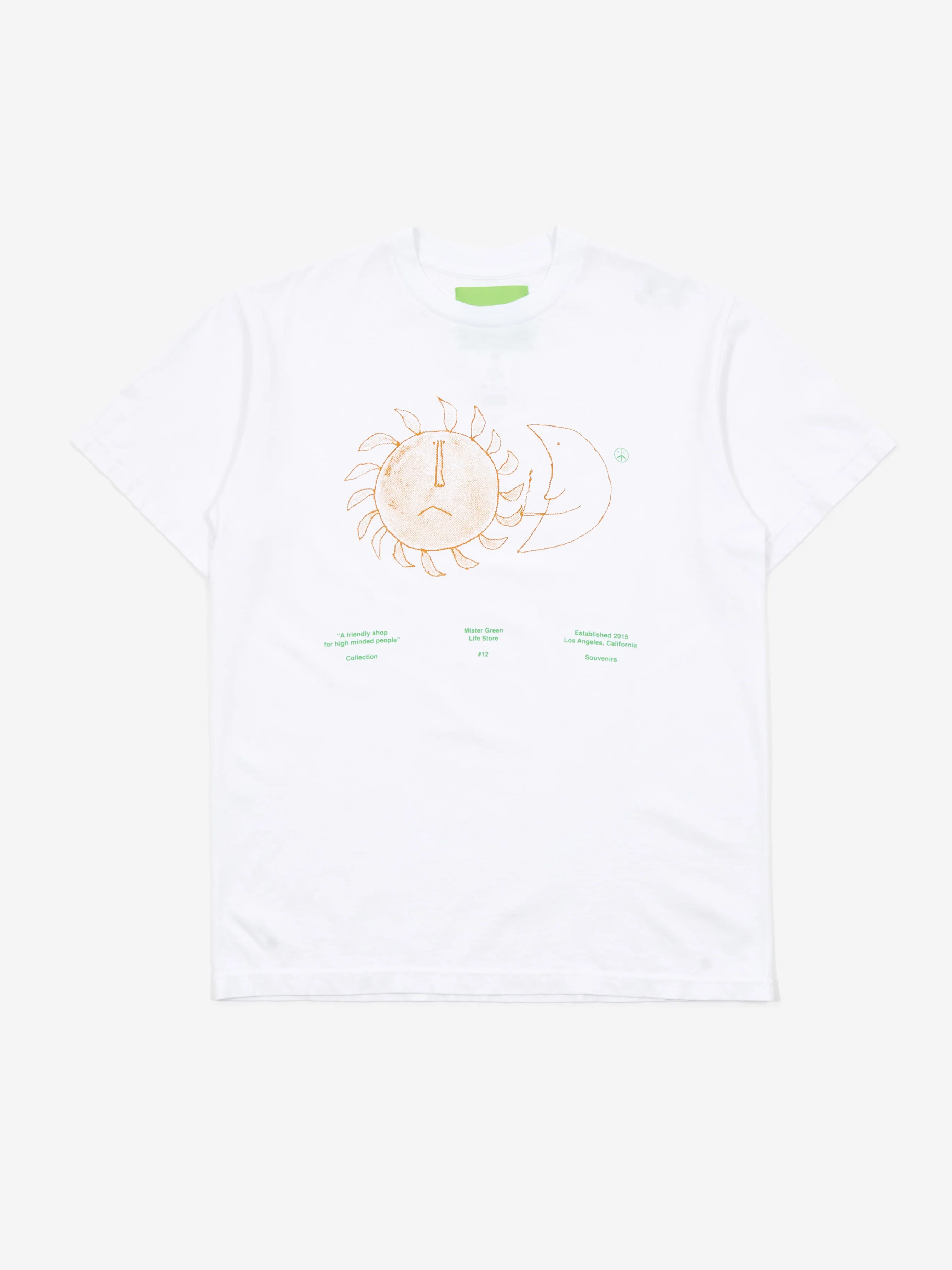 Mister Green Sunshine Shortsleeve T-Shirt - White