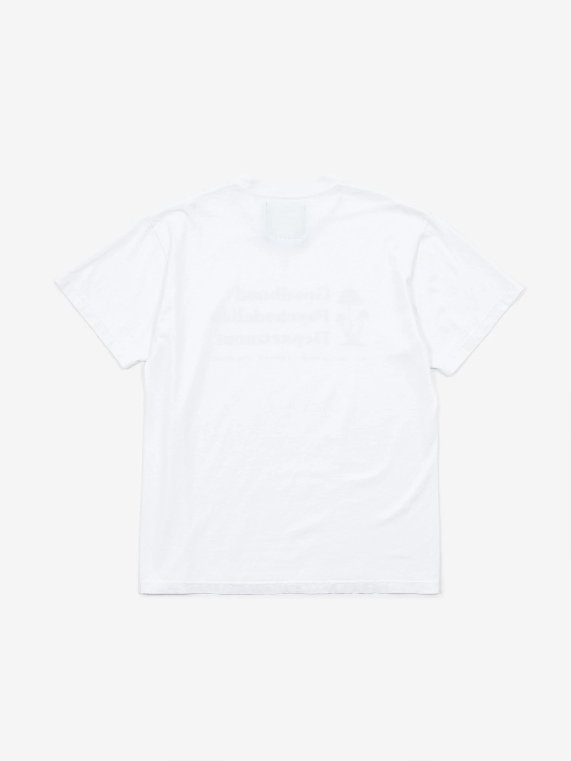 Mister Green x Goodhood Psychedelics Department Short Sleeve T-Shirt - White - Image 4