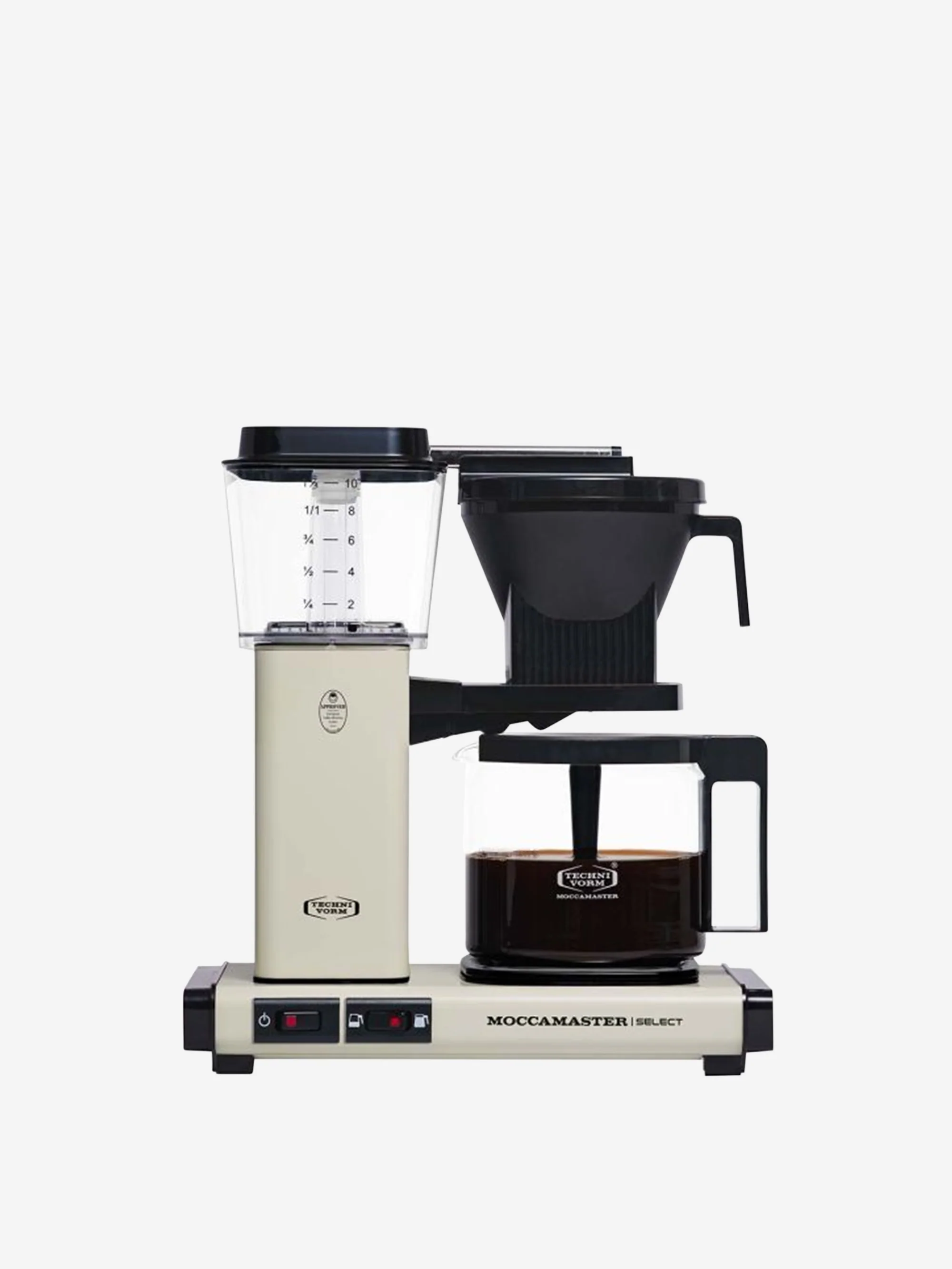 Moccamaster KBG Select Filter Coffee Machine - Off White