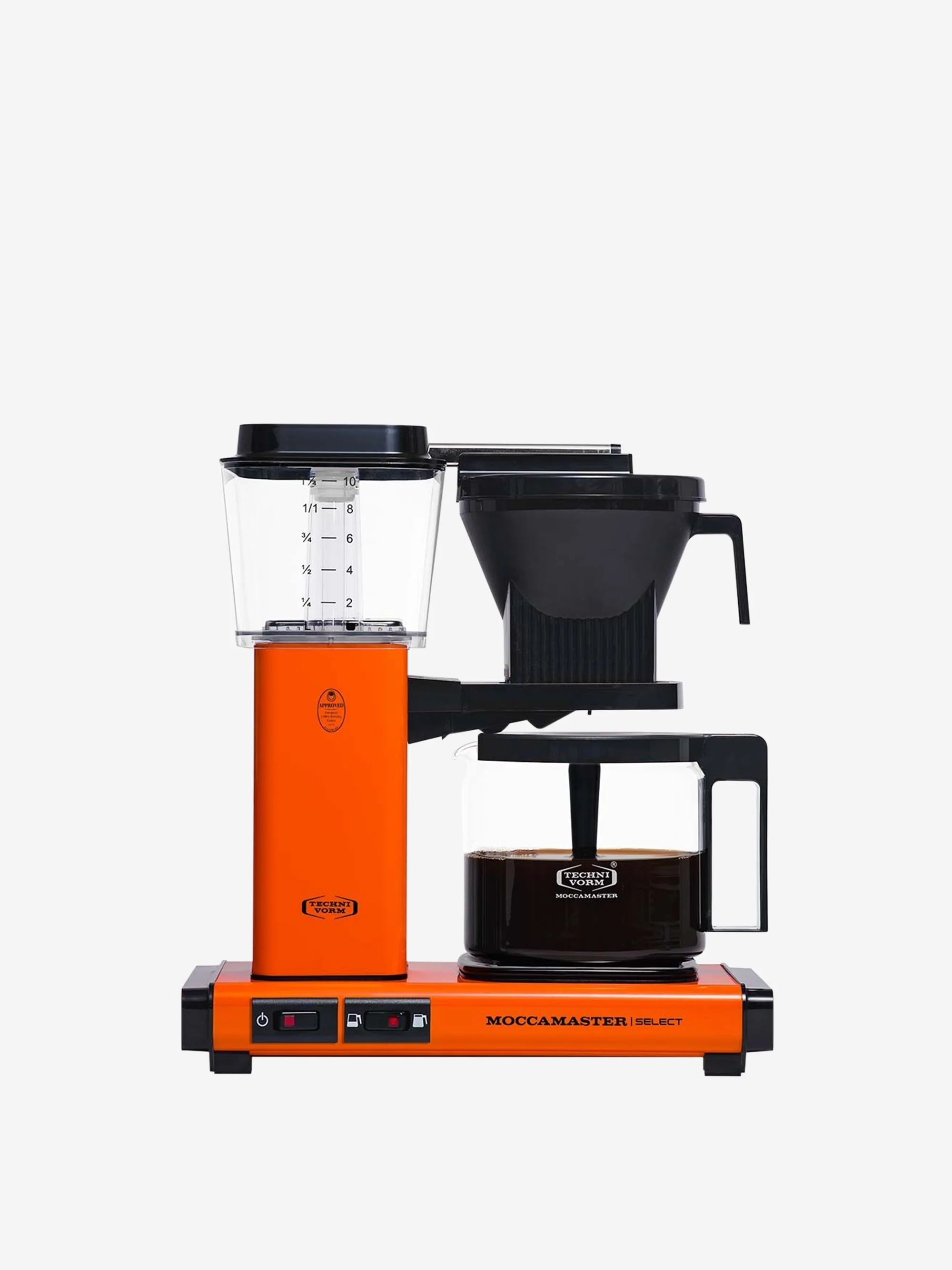 Moccamaster KBG Select Filter Coffee Machine - Orange