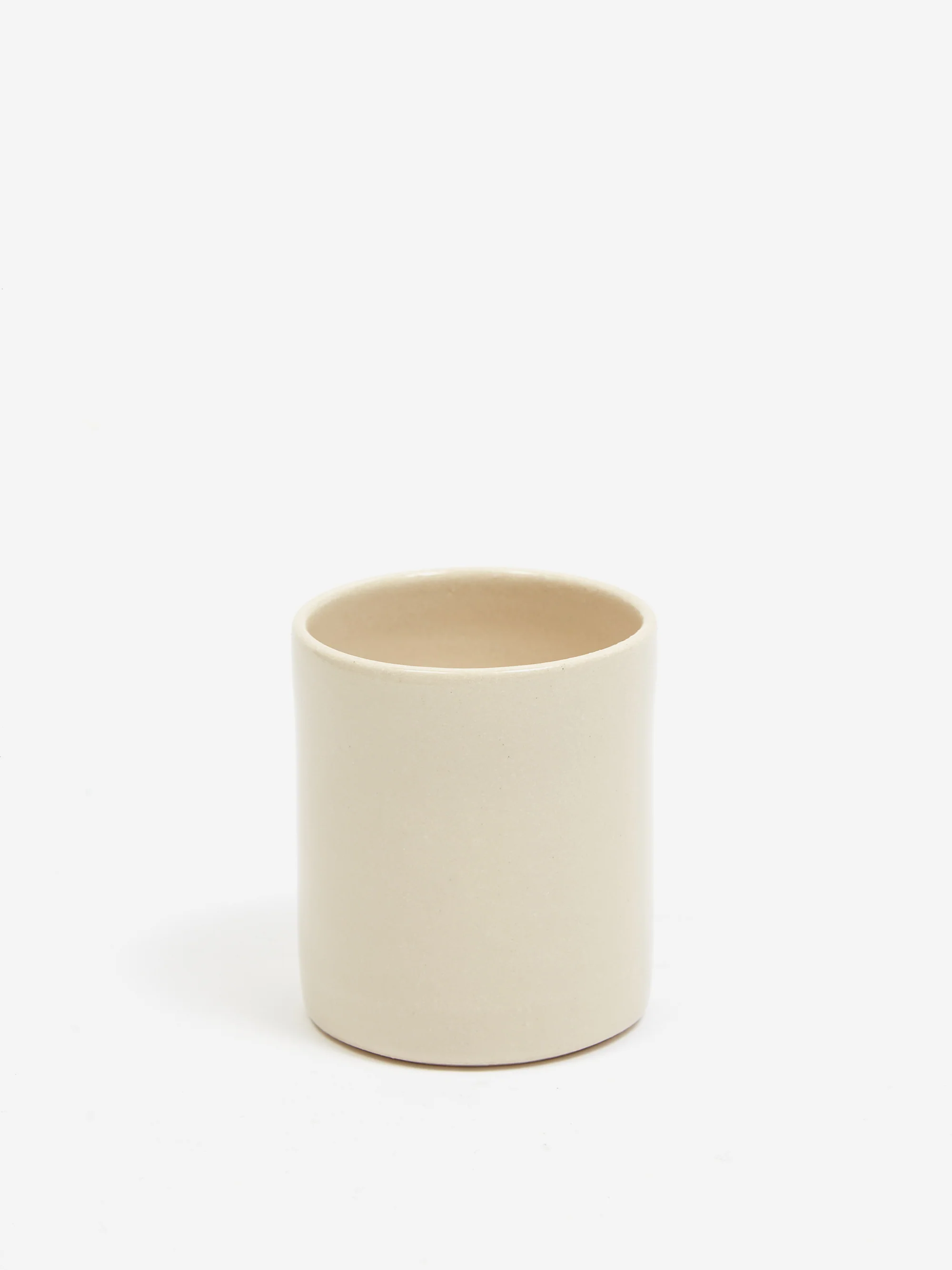Modern Pottery Shop Espresso Cup Meh Face Design - White - Image 4