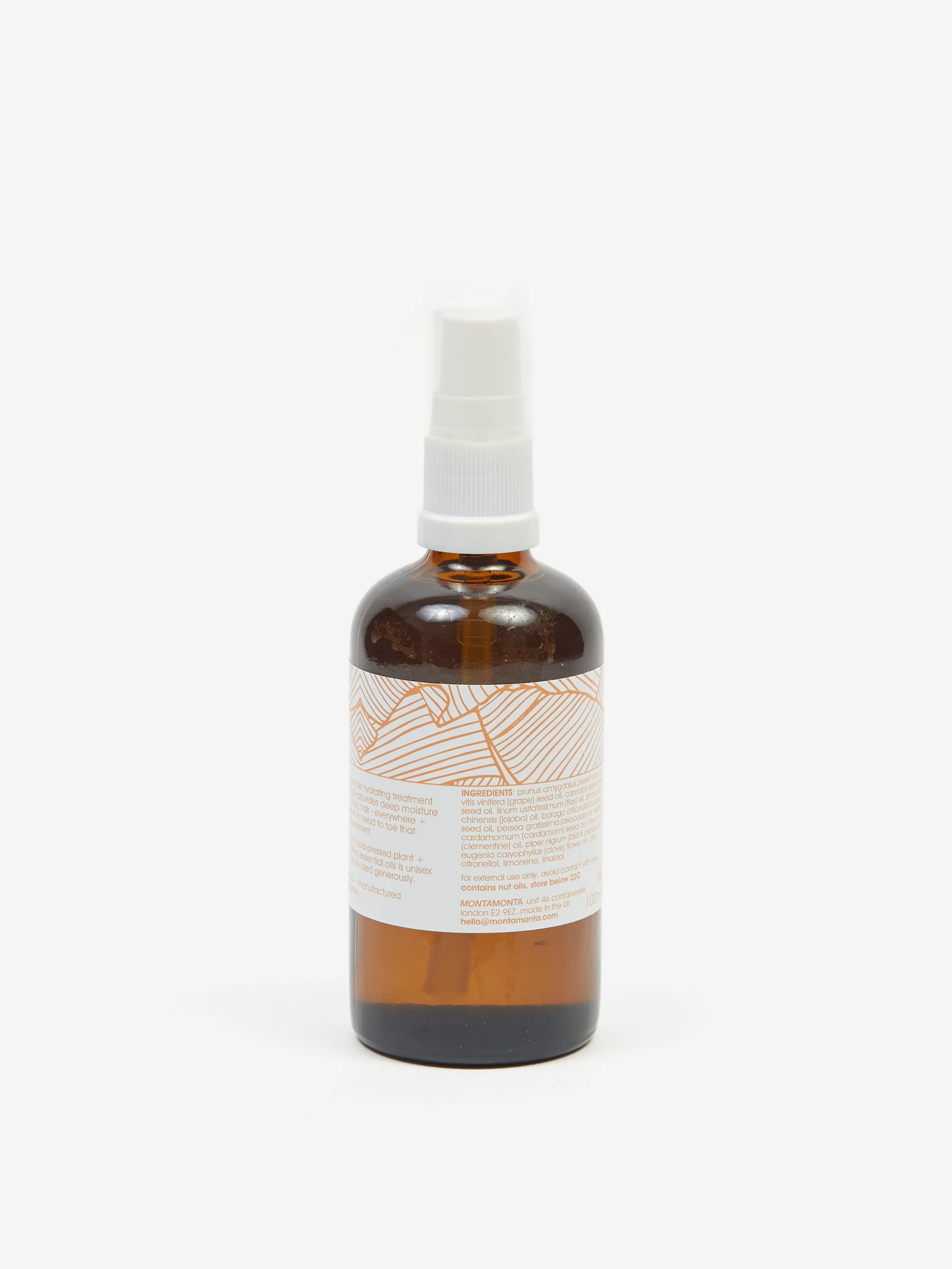 MONTAMONTA Botanically Based All Purpose Body Oil 100ml - Image 3