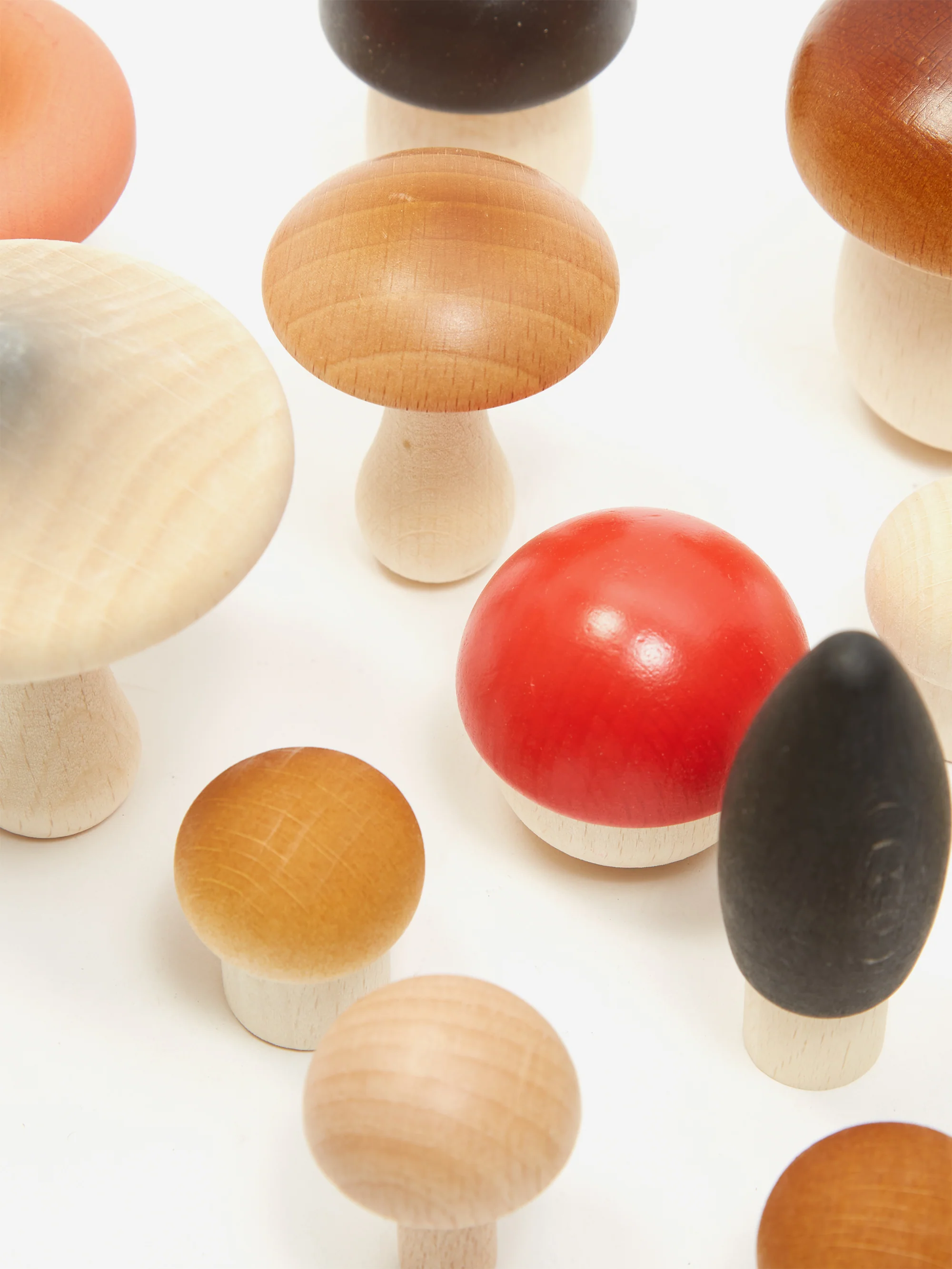 Moon Picnic Wooden Forest Mushrooms Set - Image 2