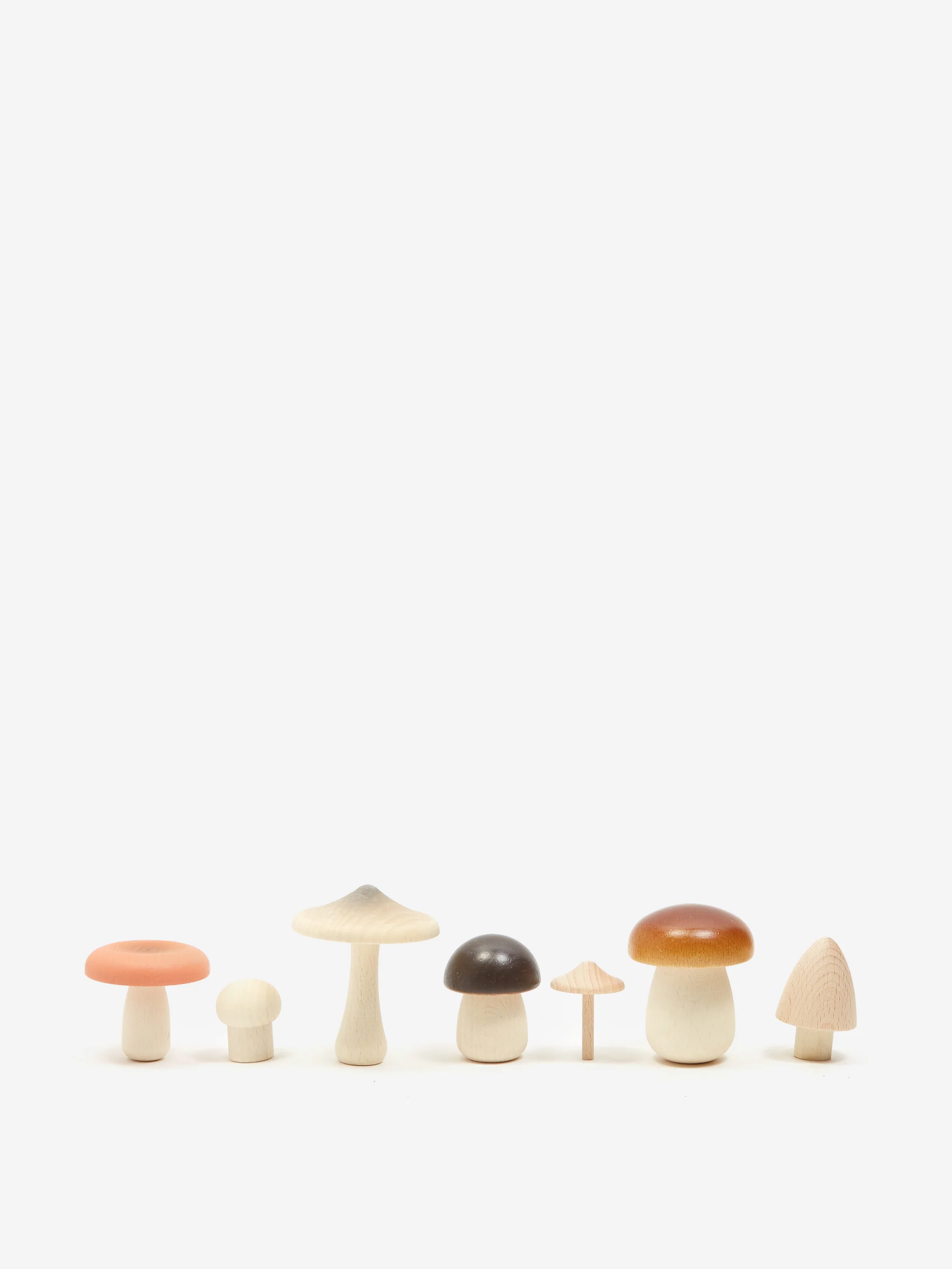 Moon Picnic Wooden Forest Mushrooms Set - Image 4