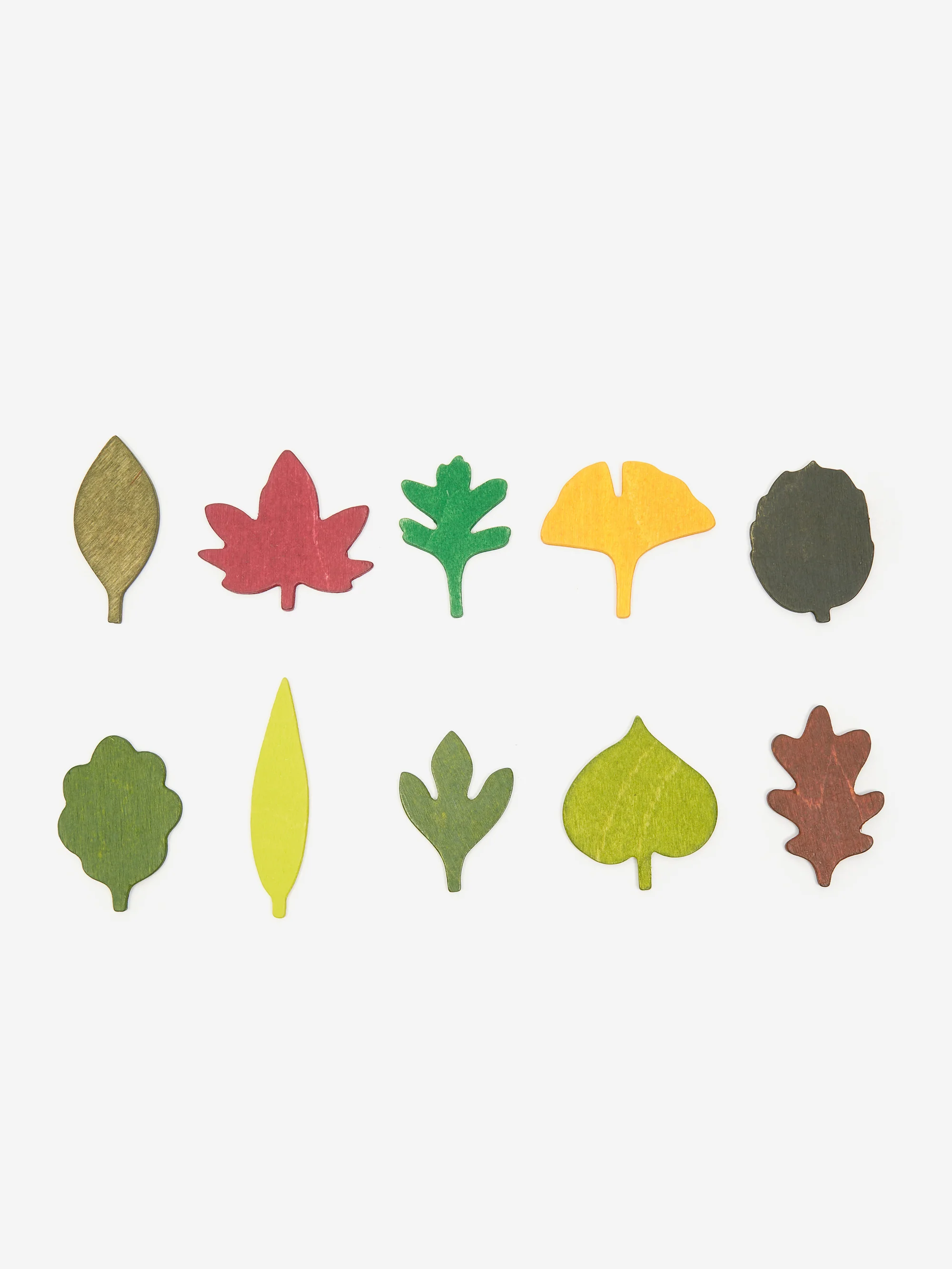 Moon Picnic Wooden Woodland Leaves Set - Image 4
