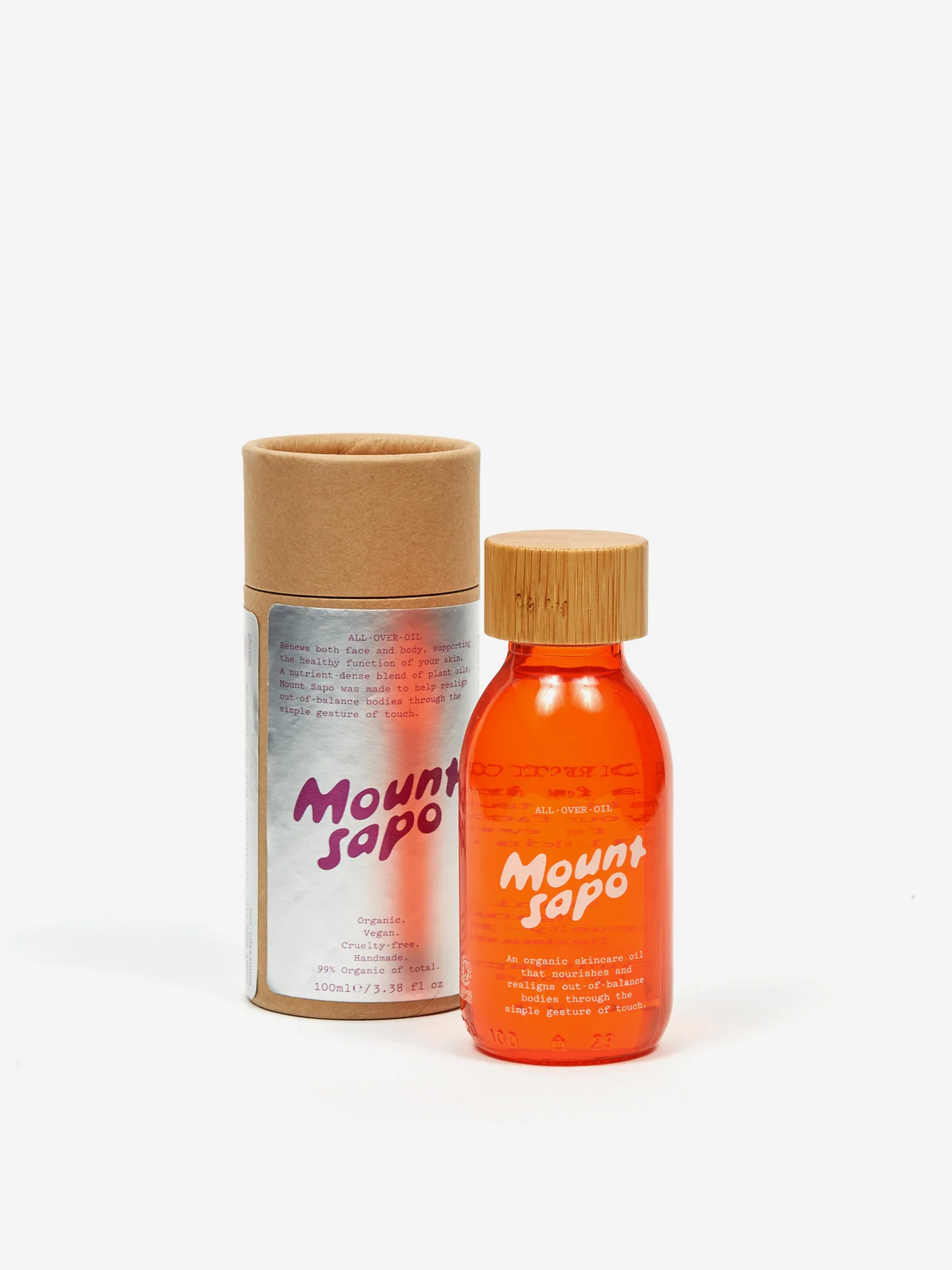 Mount Sapo Organic All Over Skincare Oil 100ml - Multi - Image 2
