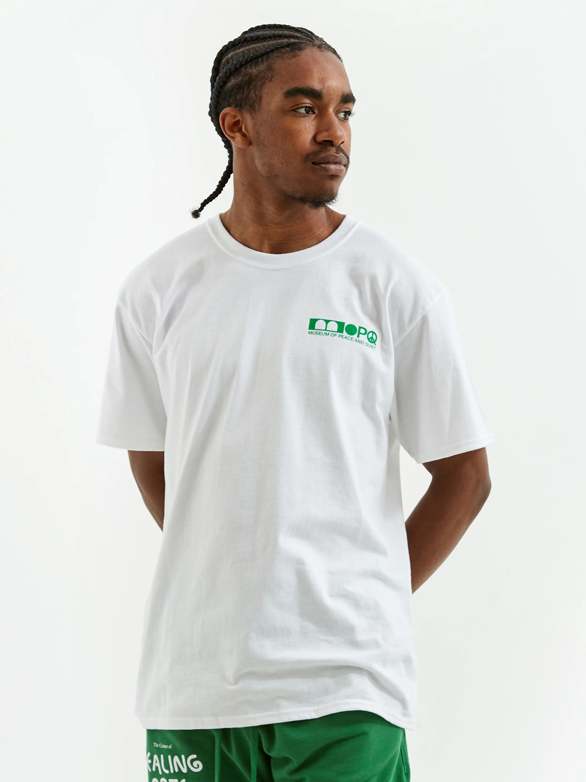 Museum Of Peace & Quiet Ballroom T-Shirt - White - Image 5