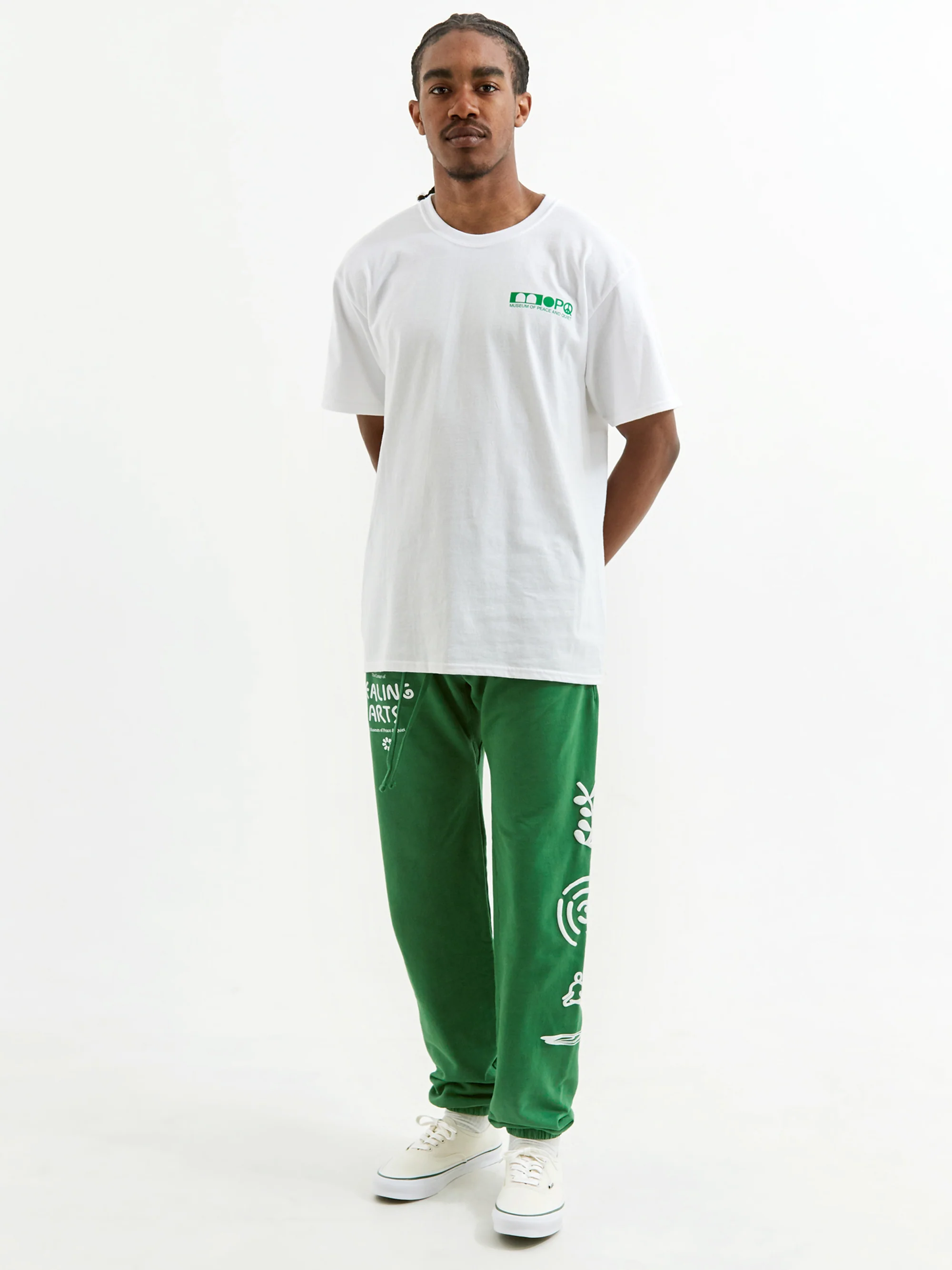 Museum Of Peace & Quiet Ballroom T-Shirt - White - Image 6